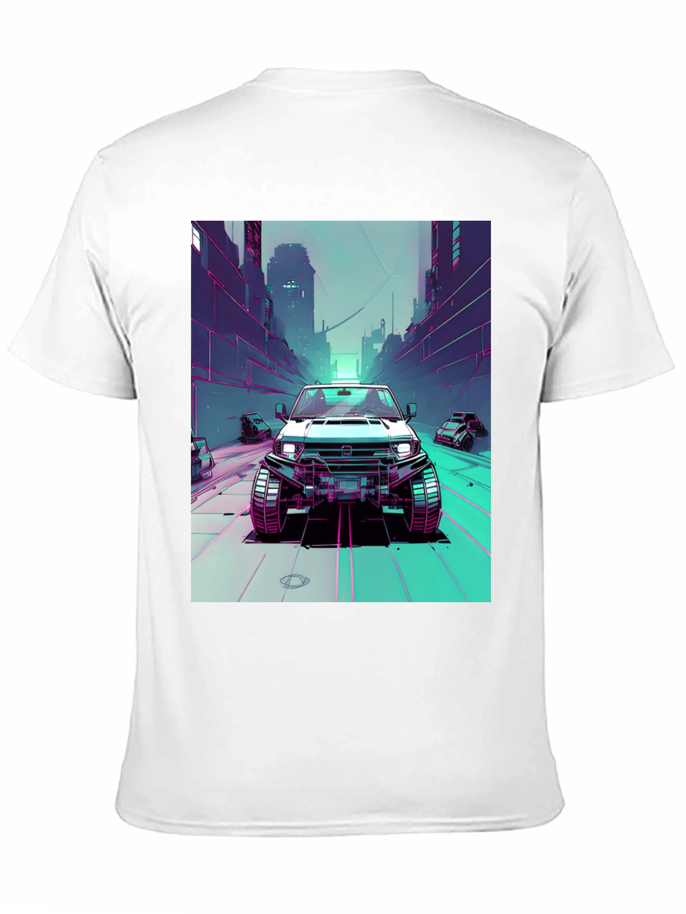Retro Cyberpunk Car T-Shirt