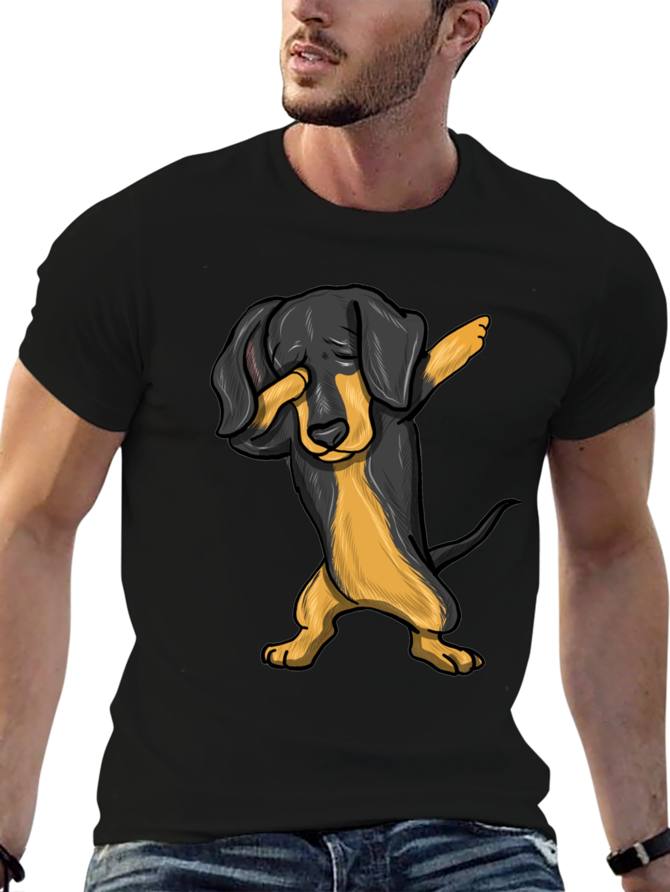 Dachshund Dabbing T-Shirt - Cute Dog Tee