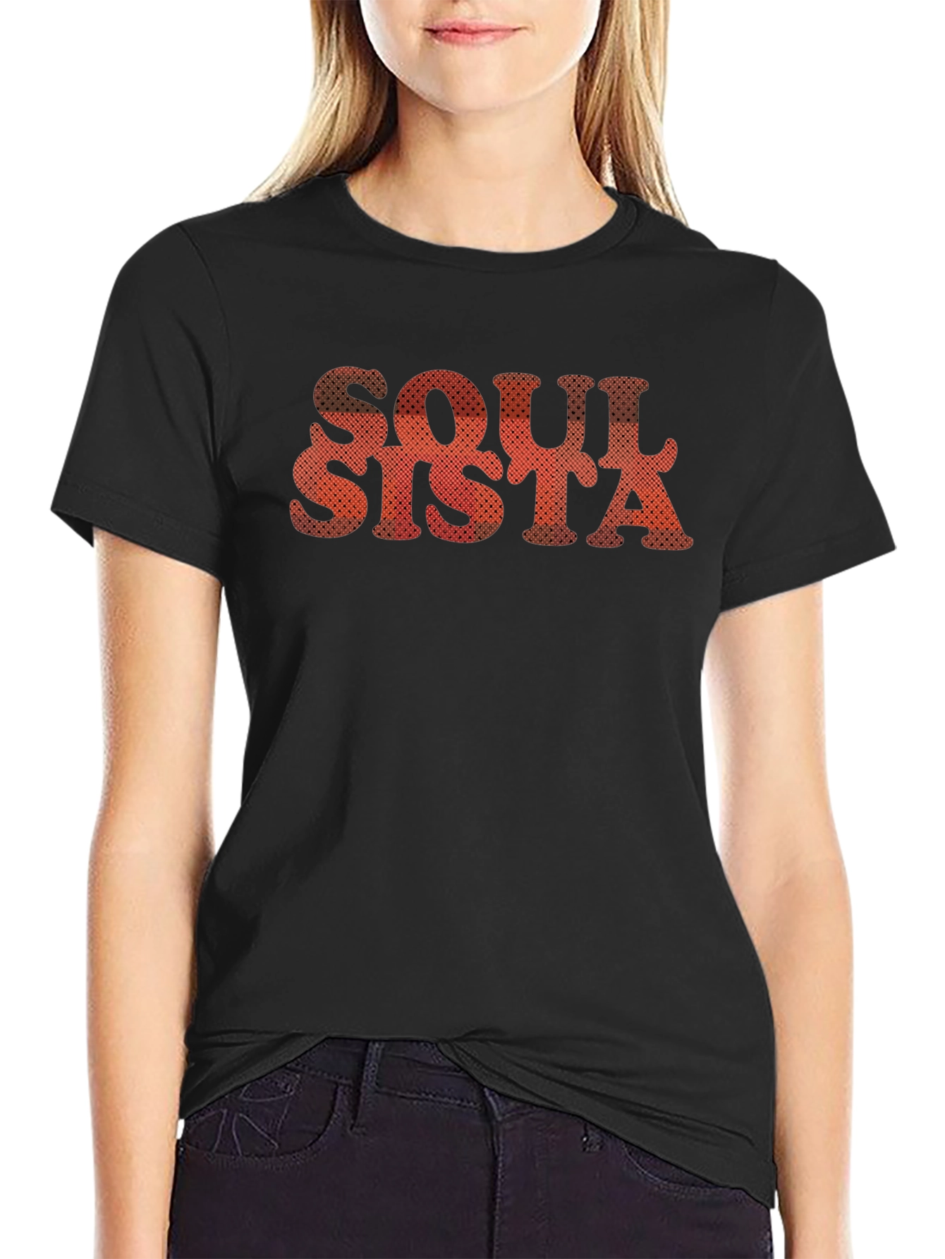 Soul Sista Graphic Tee - Black Unisex T-Shirt