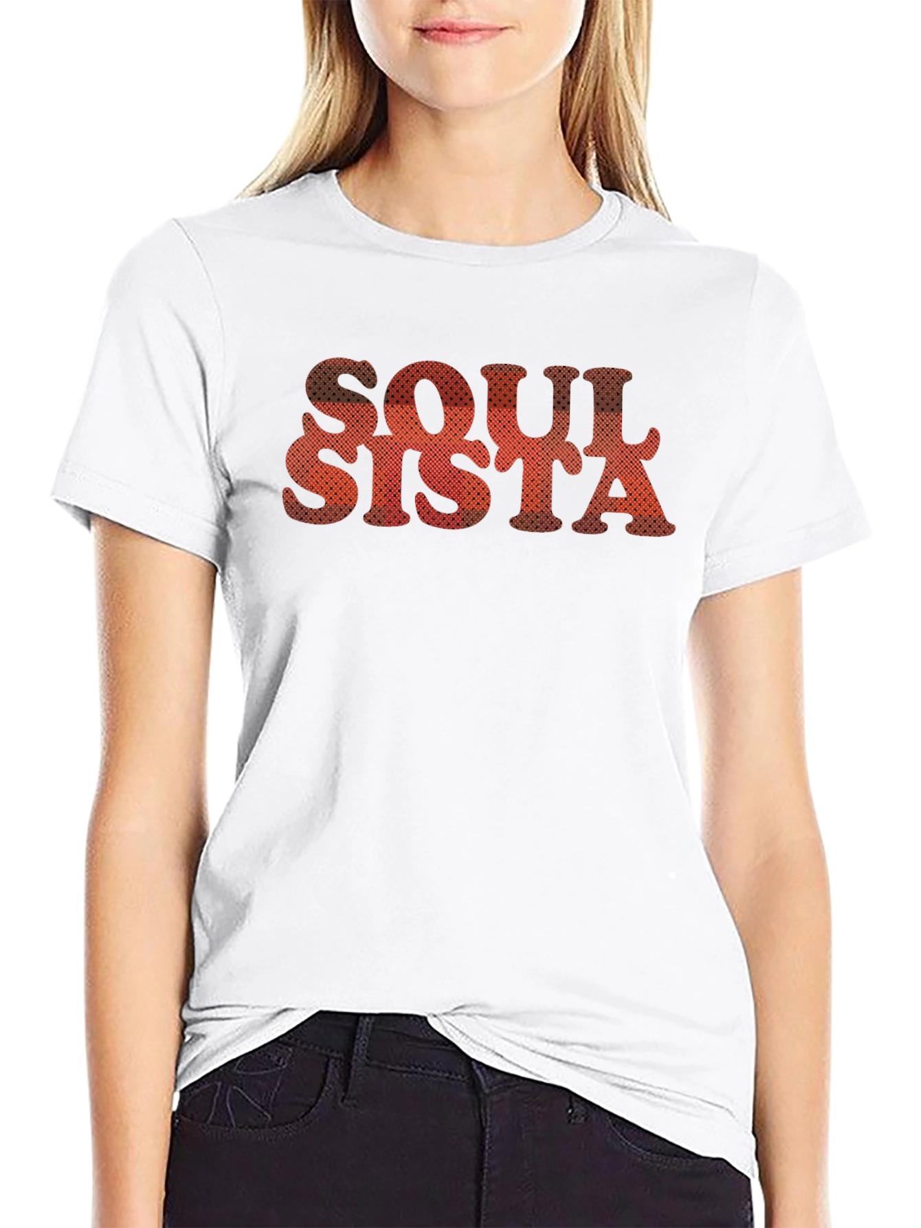 Soul Sista Graphic Tee - Black Unisex T-Shirt
