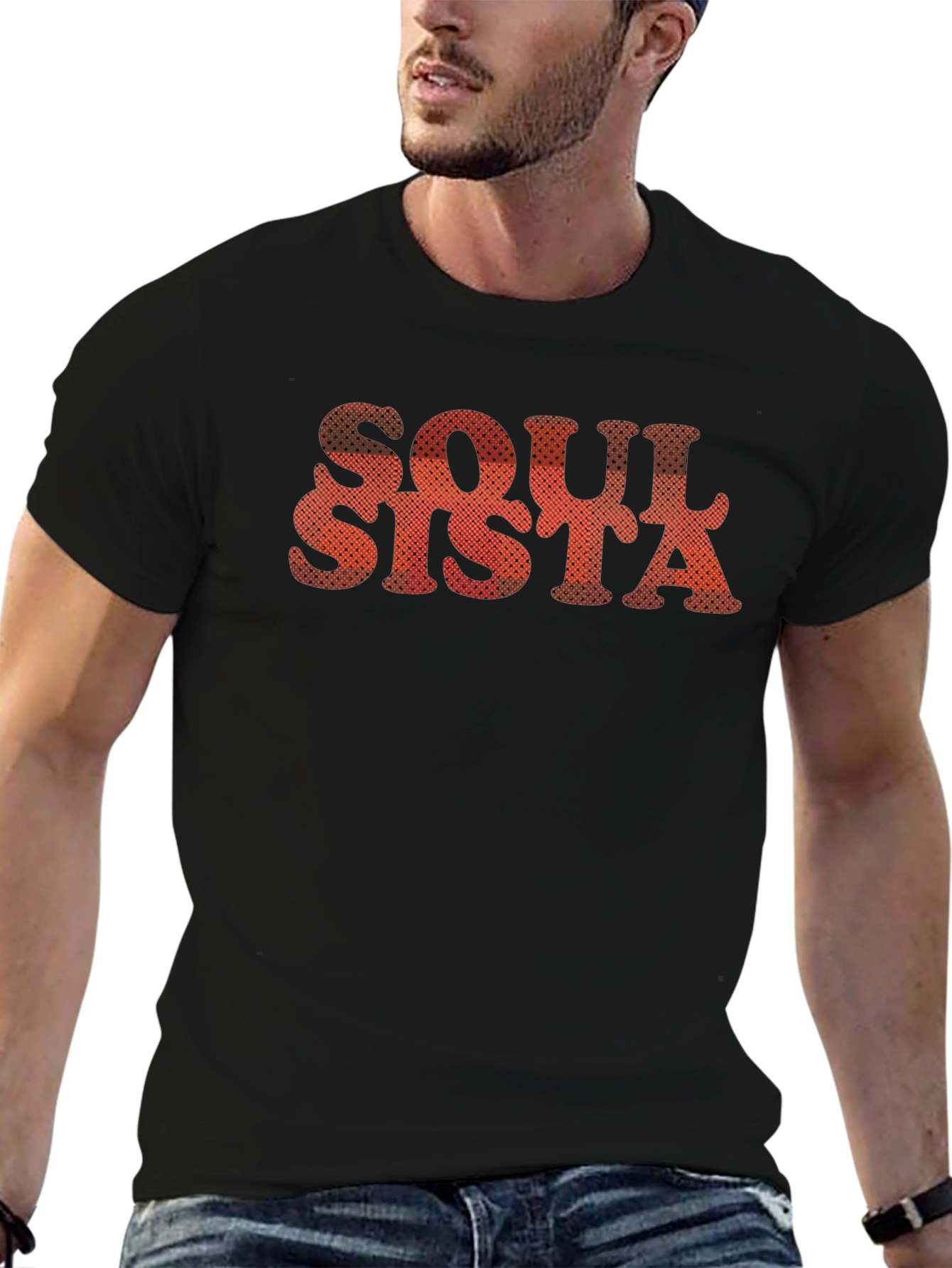 Soul Sista Graphic Tee - Black Unisex T-Shirt
