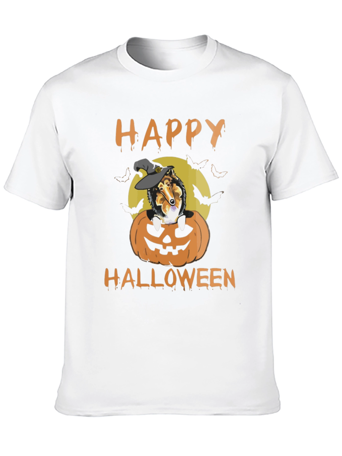 Halloween Dog Pumpkin T-Shirt