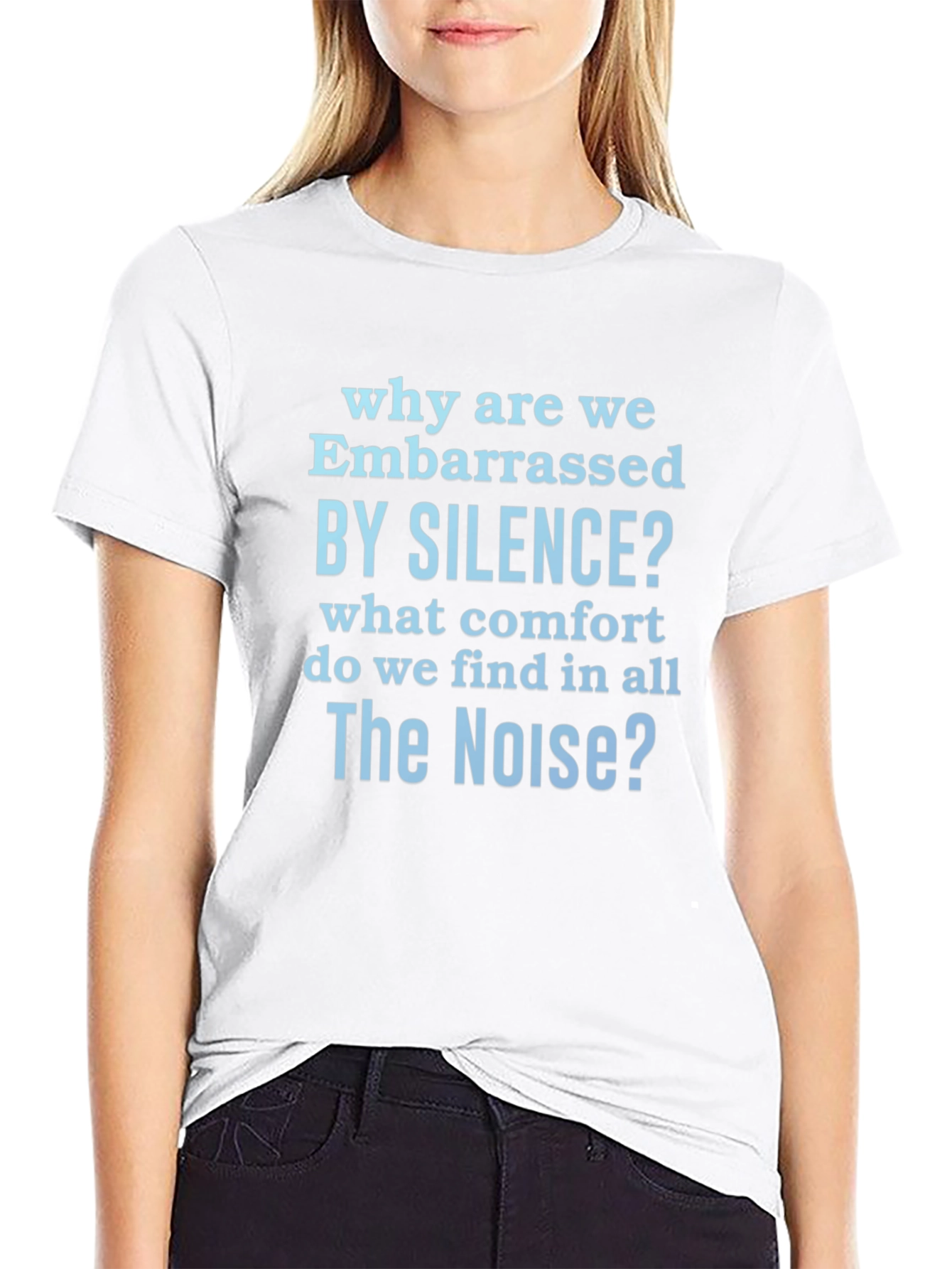 Embarrassed by Silence Graphic T-Shirt