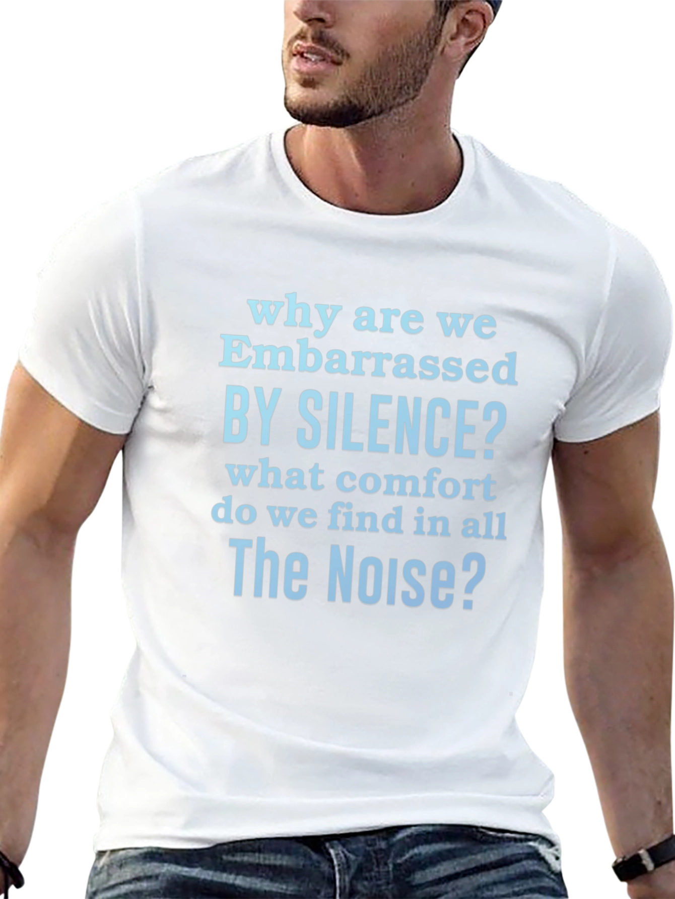 Embarrassed by Silence Graphic T-Shirt