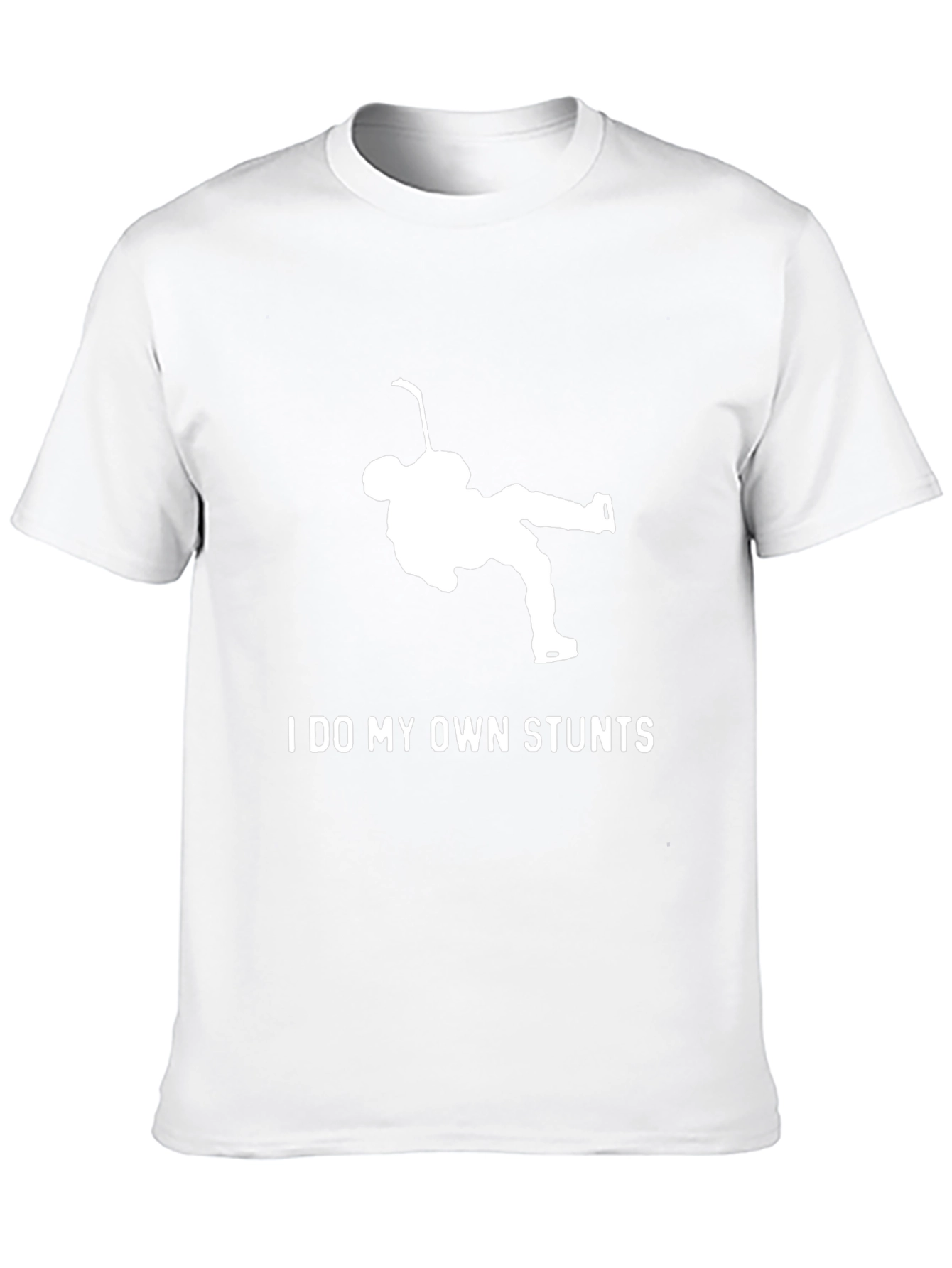 I Do My Own Stunts Hockey T-Shirt