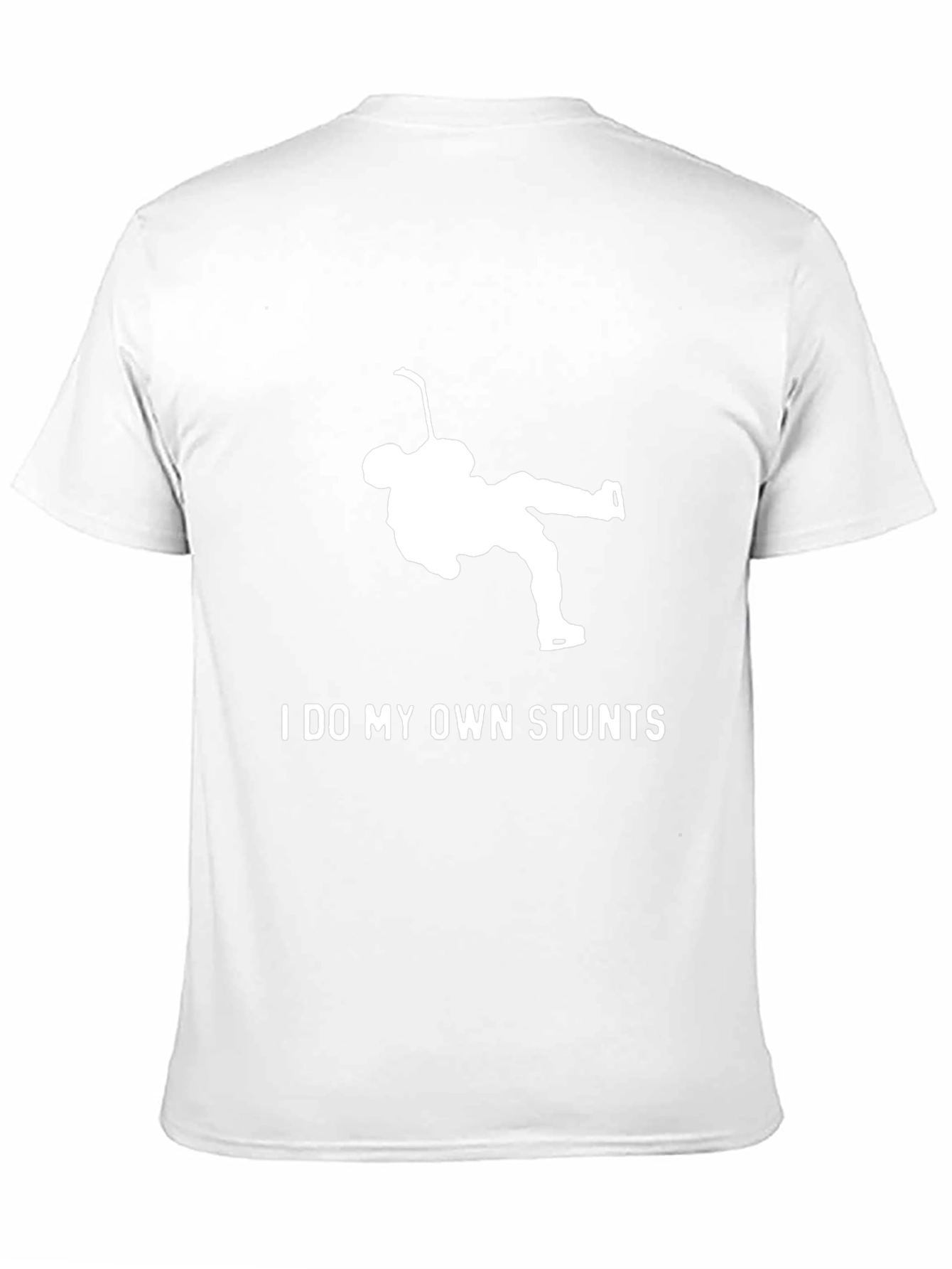 I Do My Own Stunts Hockey T-Shirt