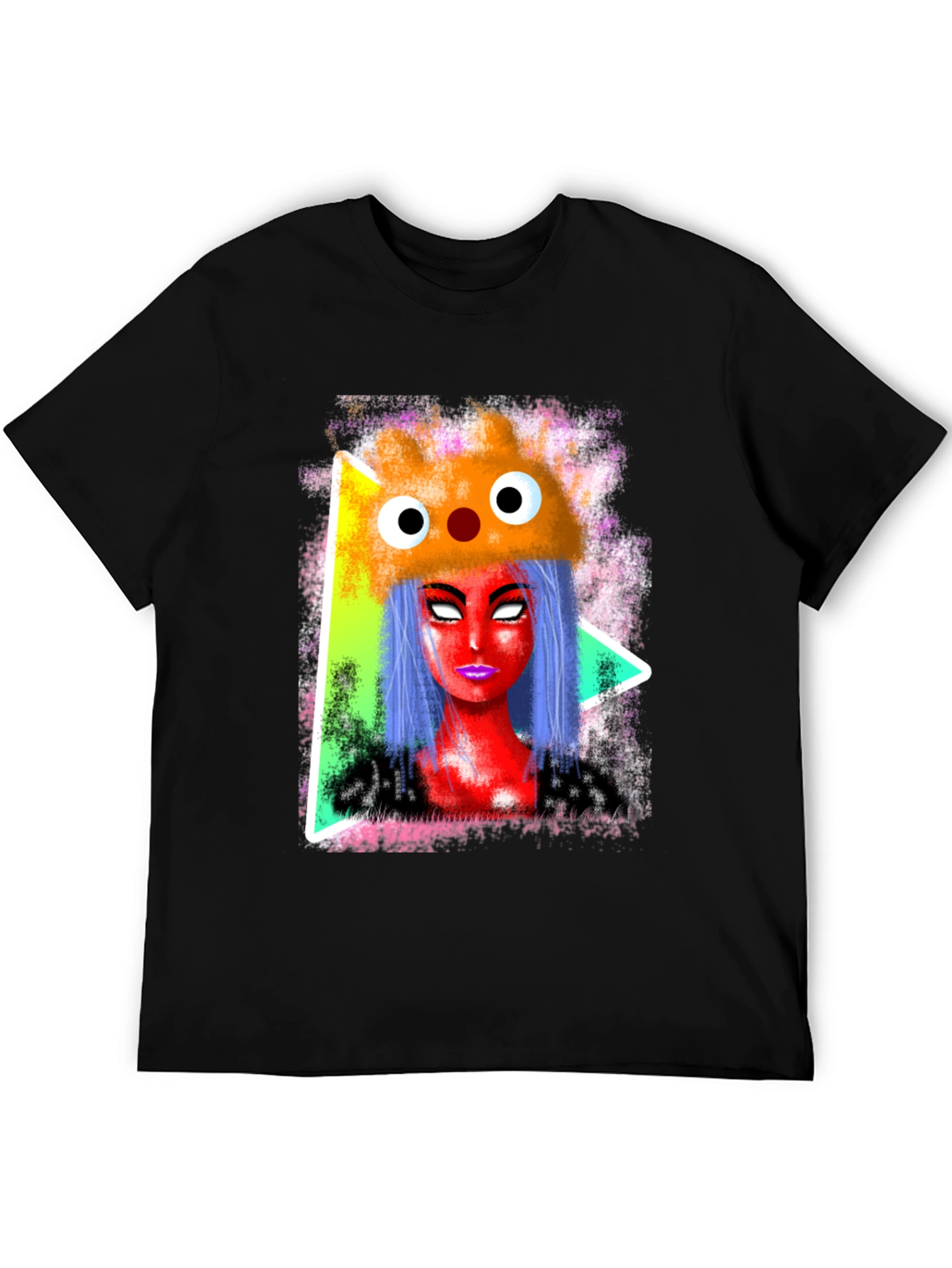 Funky Graphic Tee - Cartoon Character