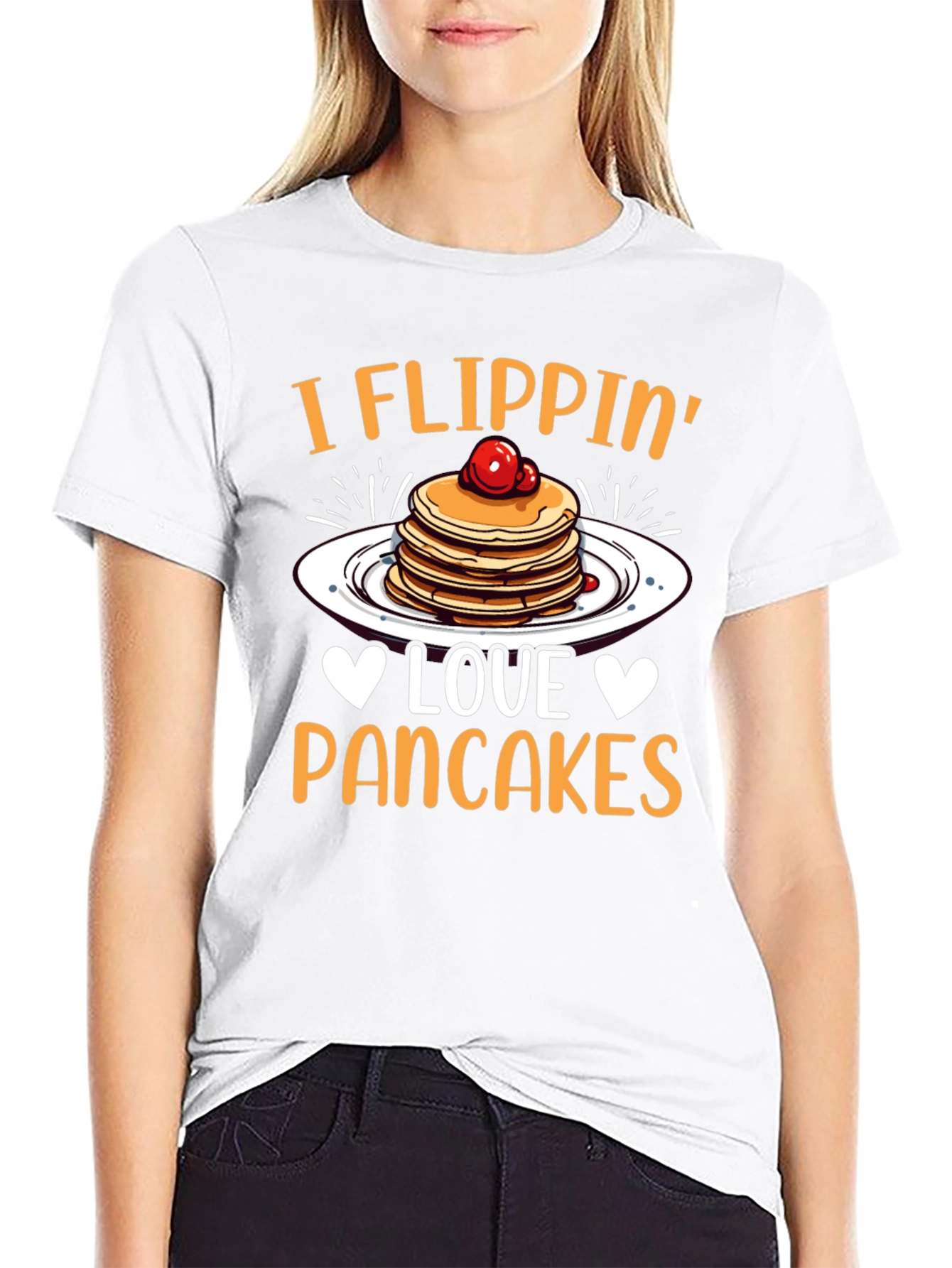 I Flippin Love Pancakes T-Shirt