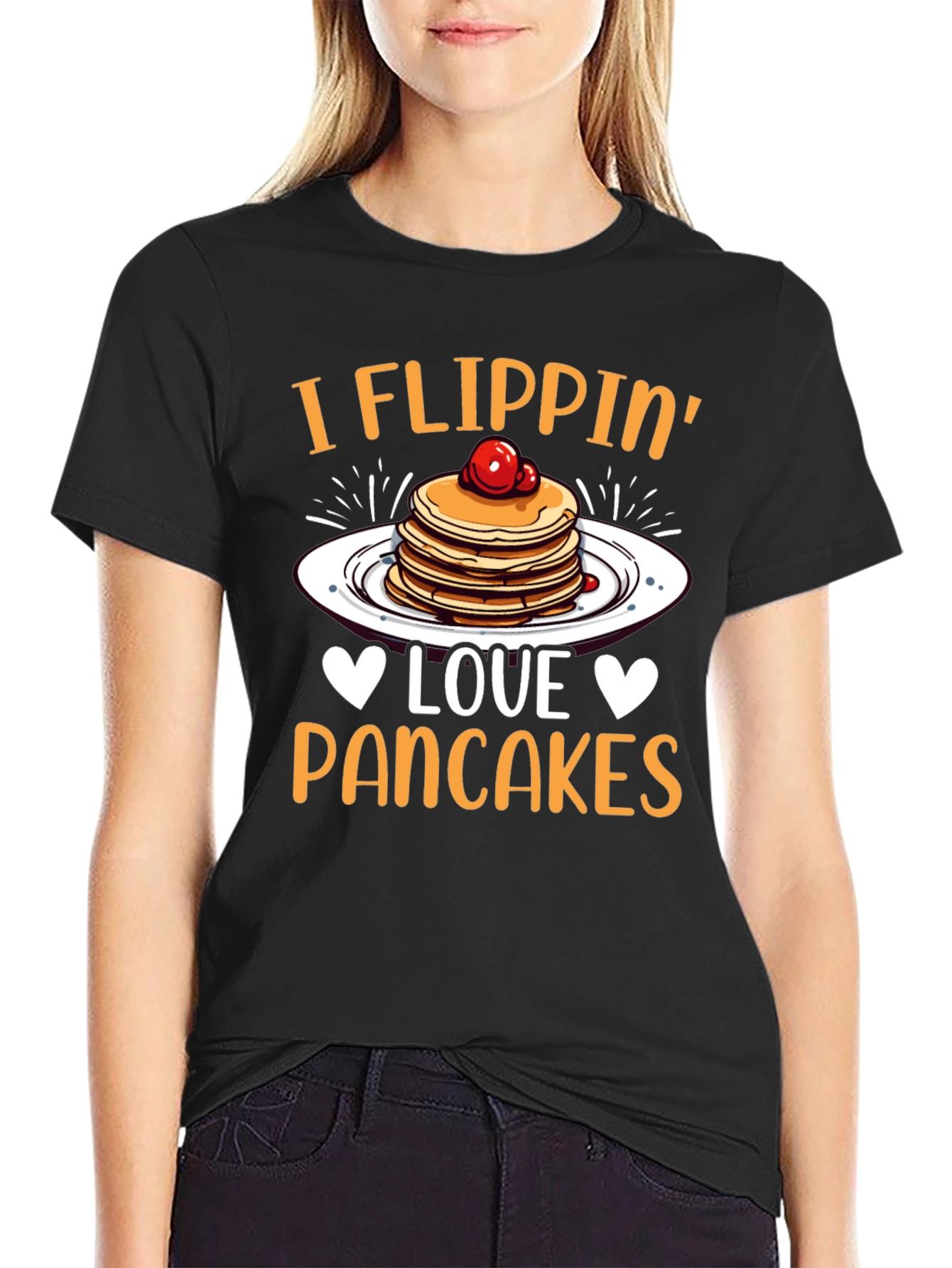 I Flippin Love Pancakes T-Shirt