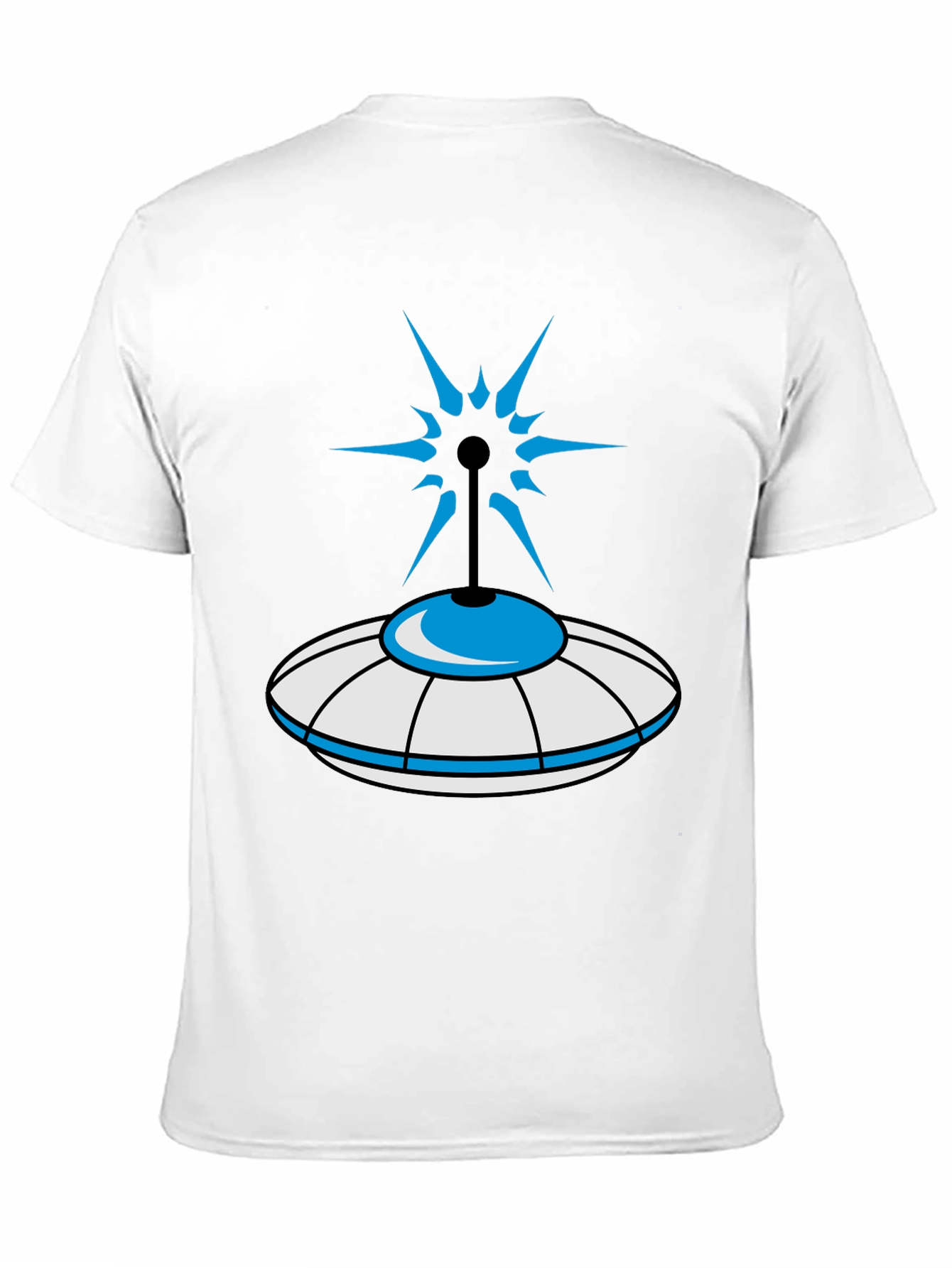 UFO Graphic Tee - Novelty Alien Spaceship T-Shirt
