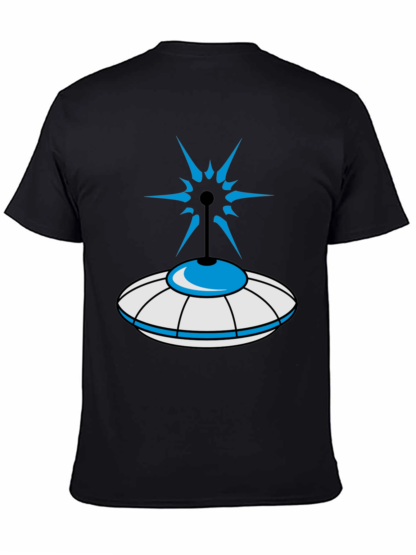 UFO Graphic Tee - Novelty Alien Spaceship T-Shirt