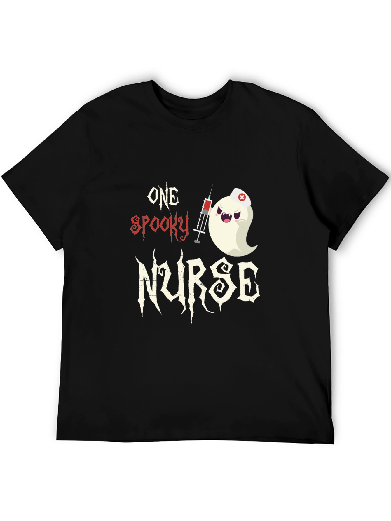 One Spooky Nurse Halloween T-Shirt