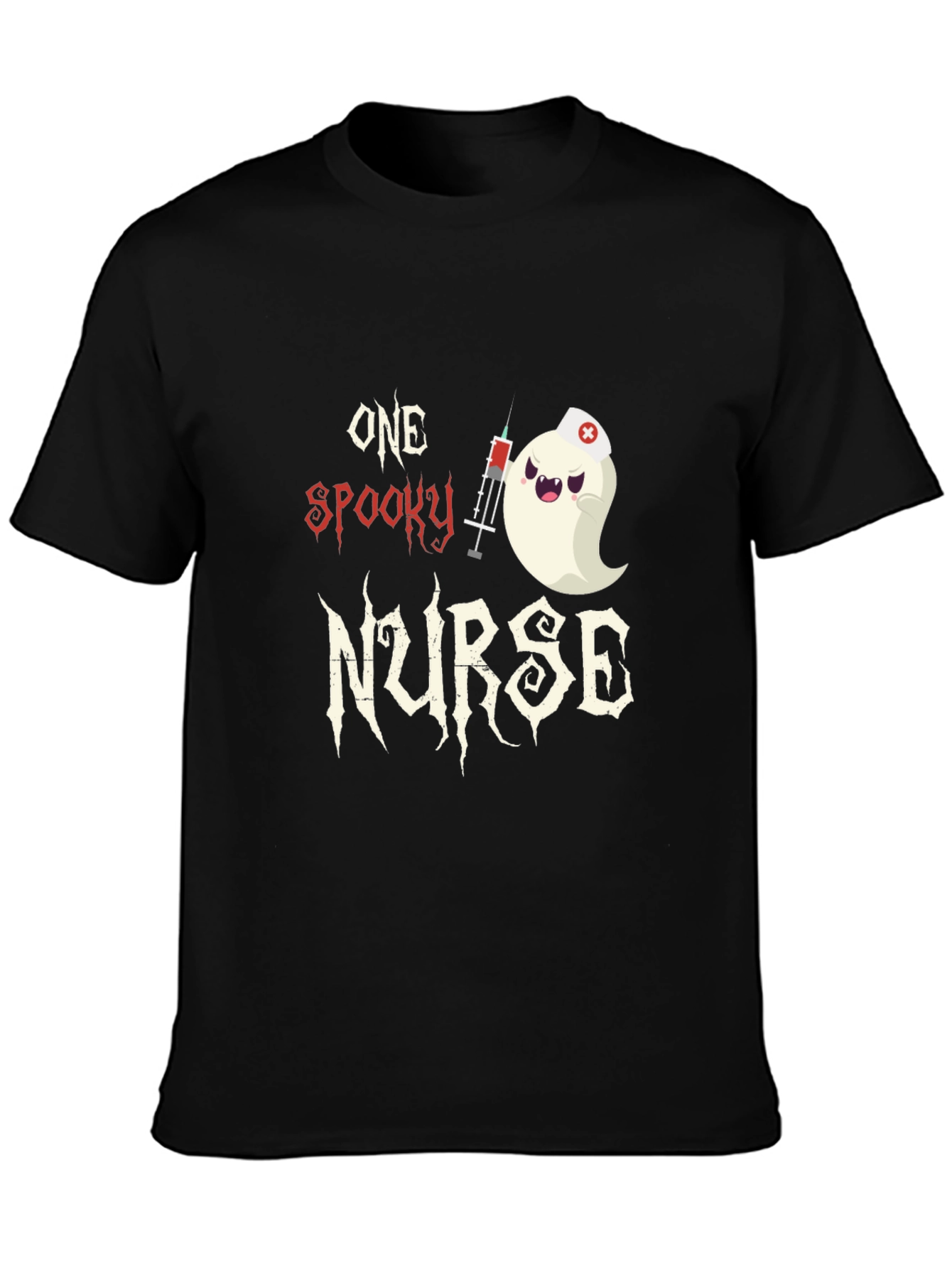 One Spooky Nurse Halloween T-Shirt