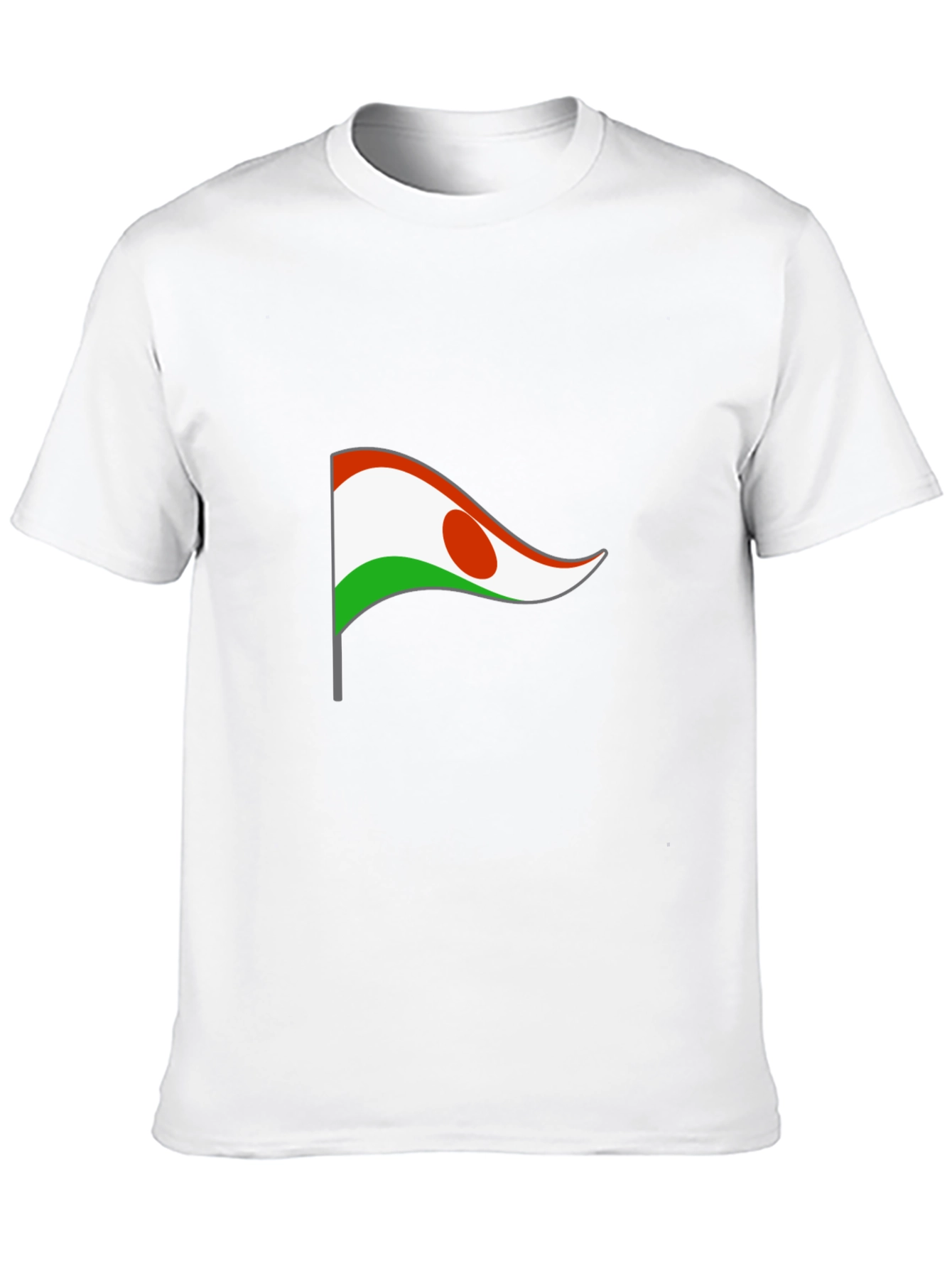 Niger Flag T-Shirt - Black Graphic Tee