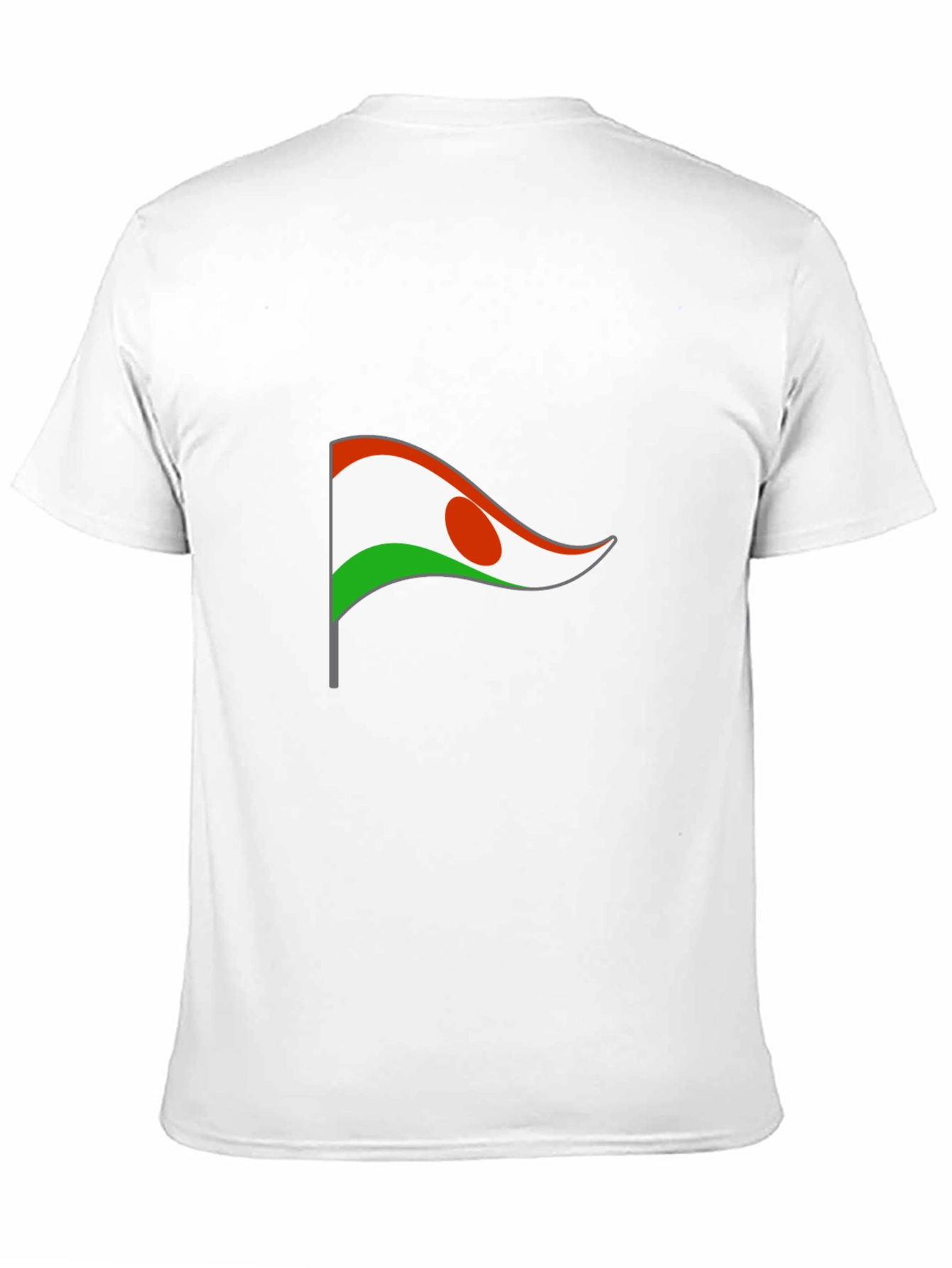Niger Flag T-Shirt - Black Graphic Tee