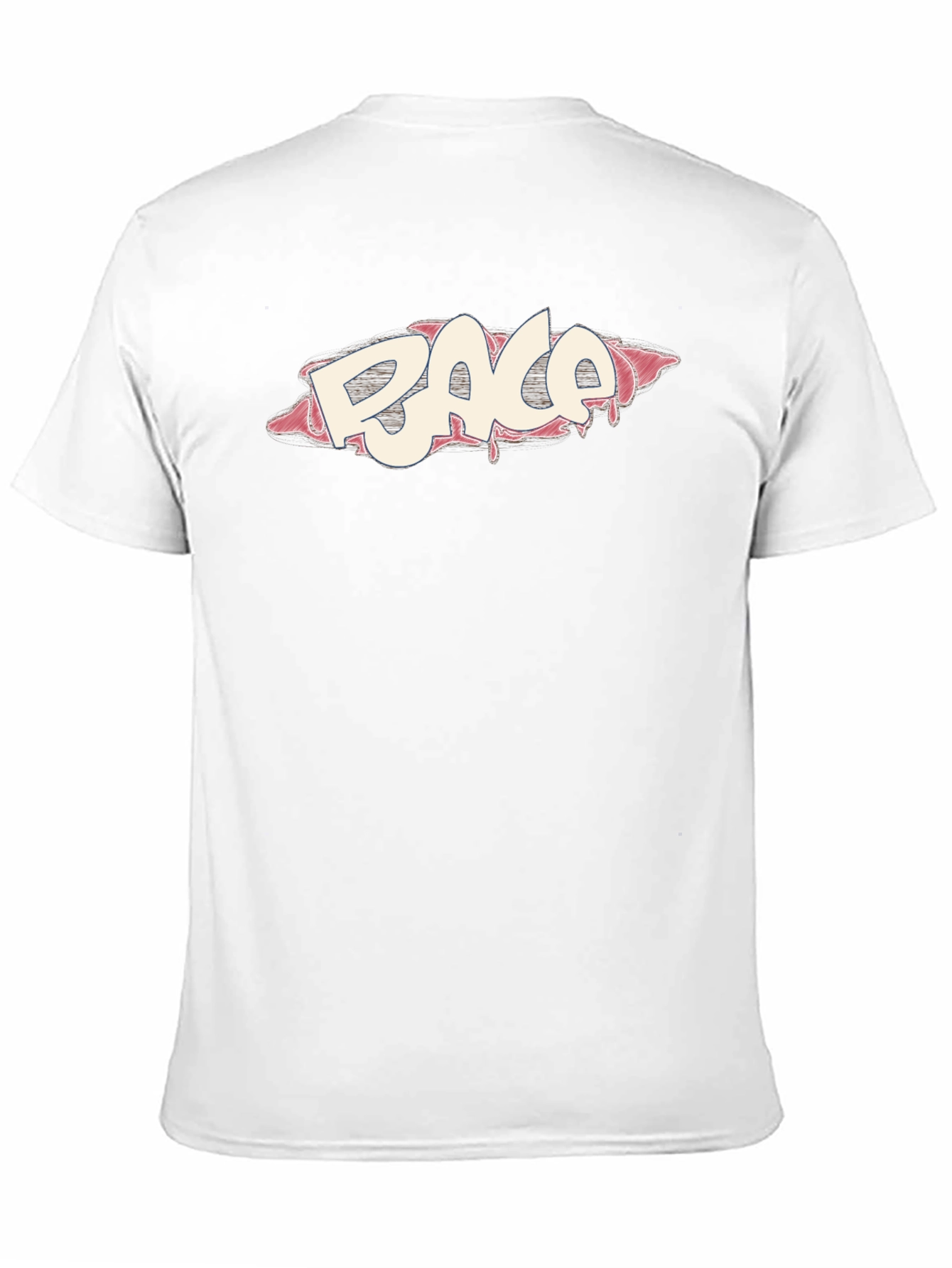 Cool RACA Graphic Print Black T-Shirt