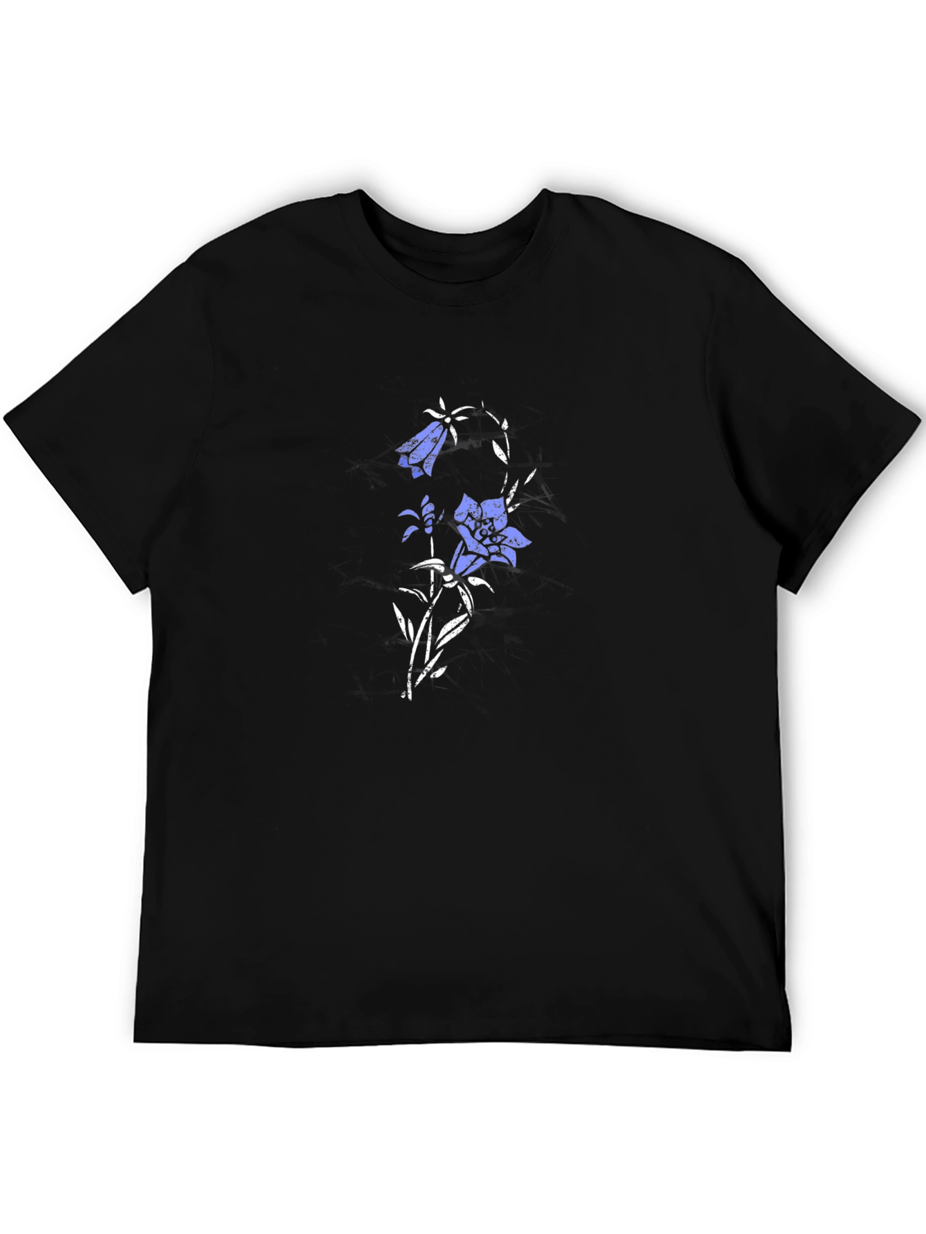 Floral Print Crew Neck T-Shirt