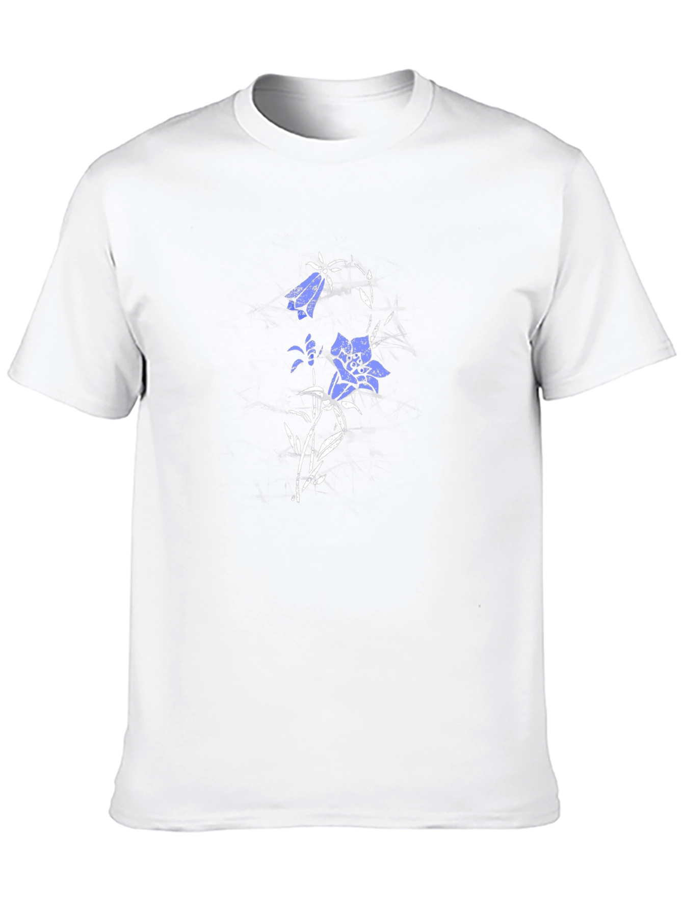 Floral Print Crew Neck T-Shirt