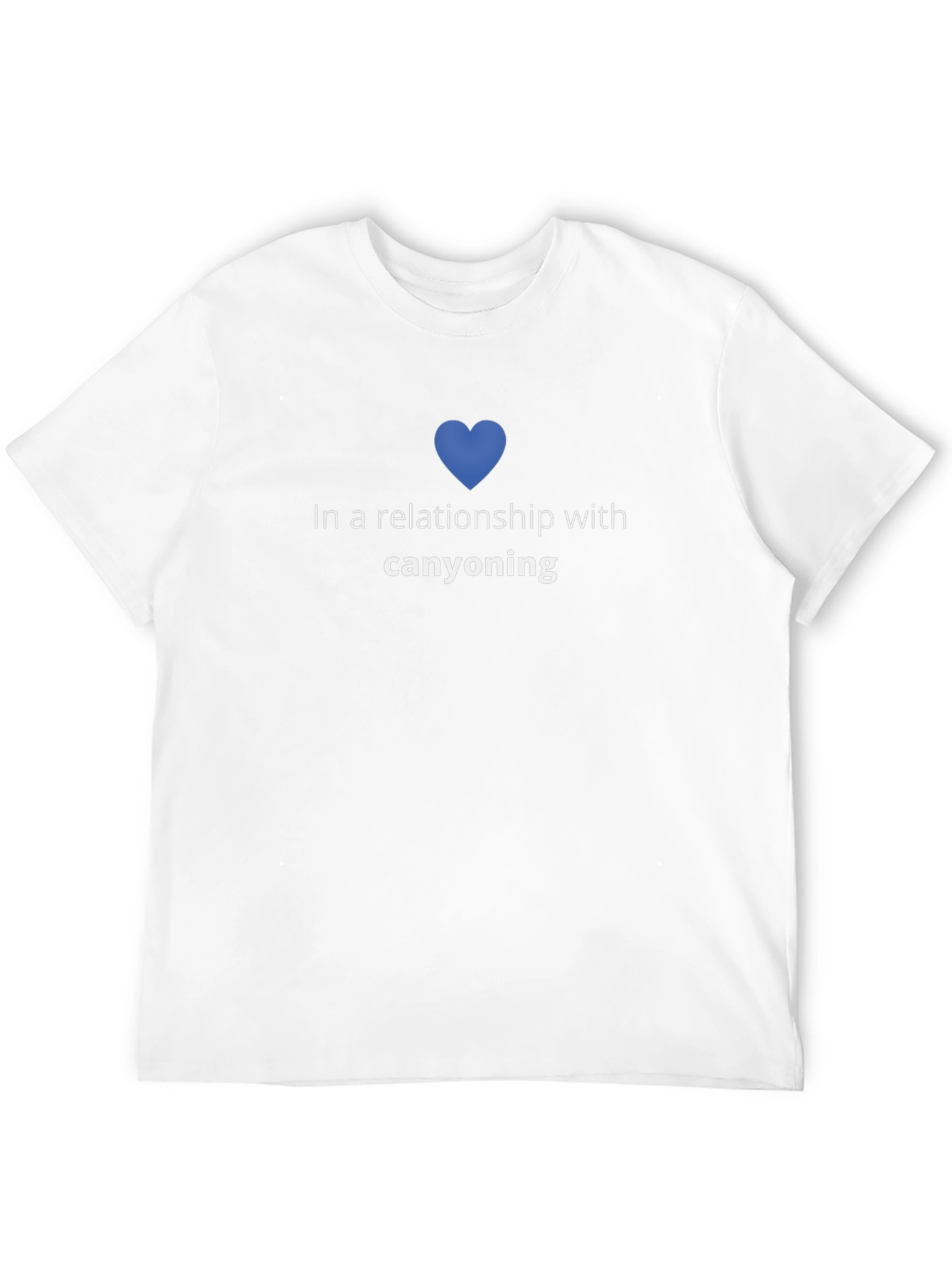Canyoning Relationship Black T-Shirt