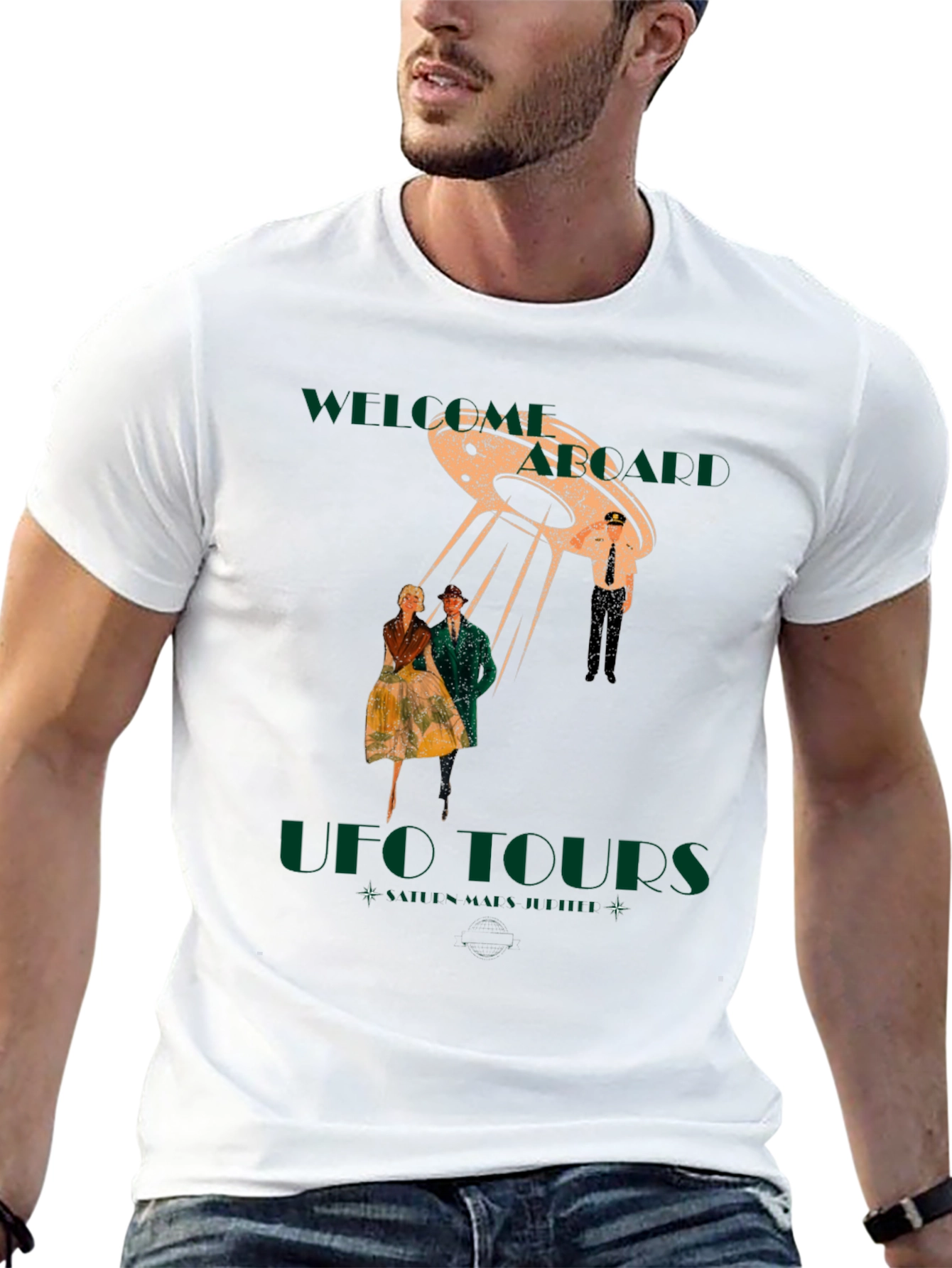 Retro UFO Tour T-Shirt