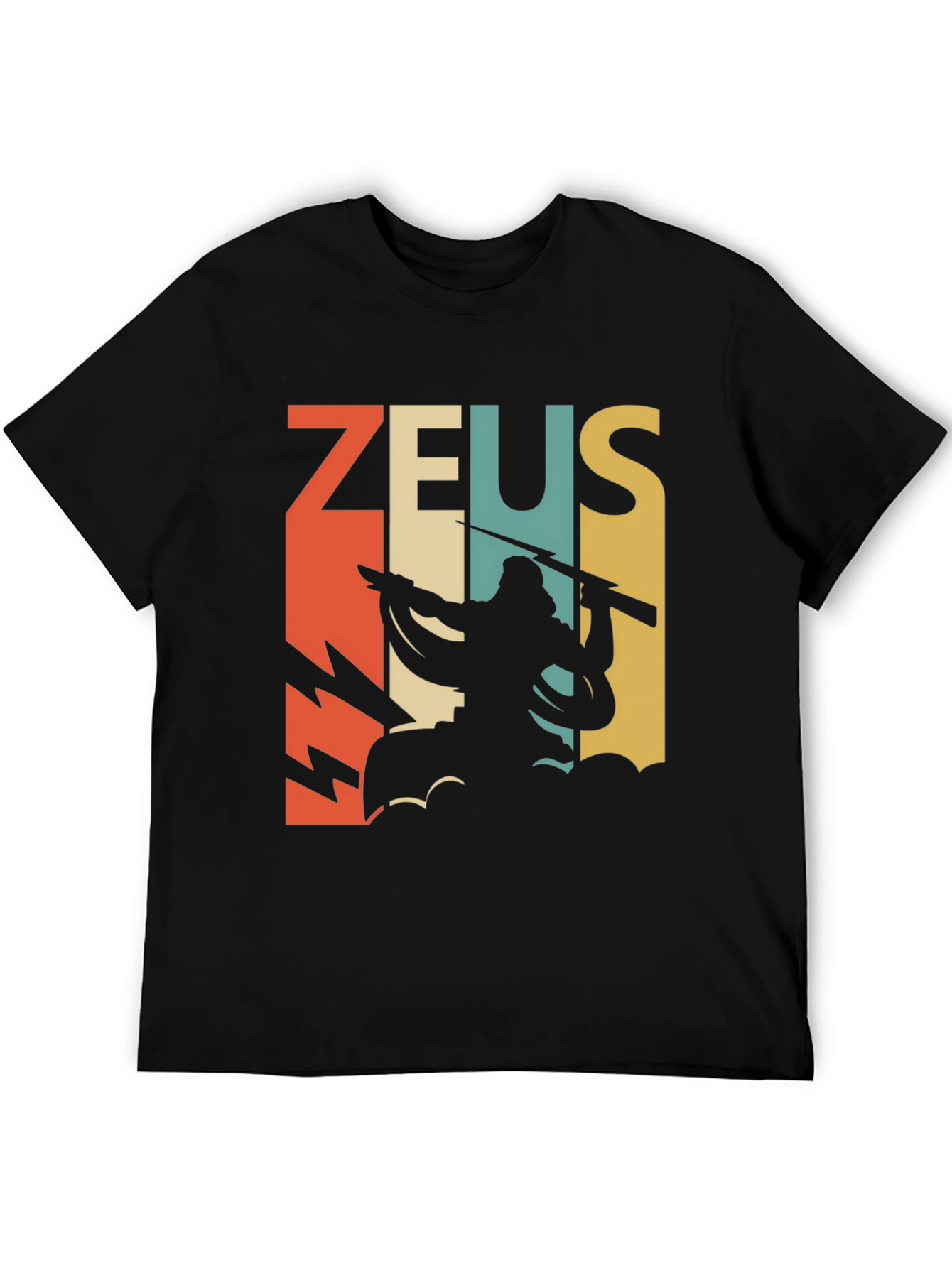 Zeus Graphic T-Shirt - Black