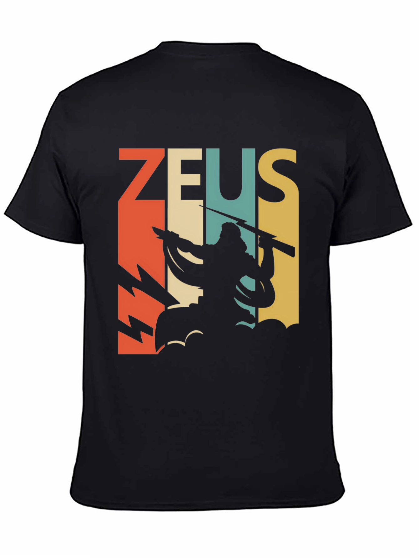 Zeus Graphic T-Shirt - Black