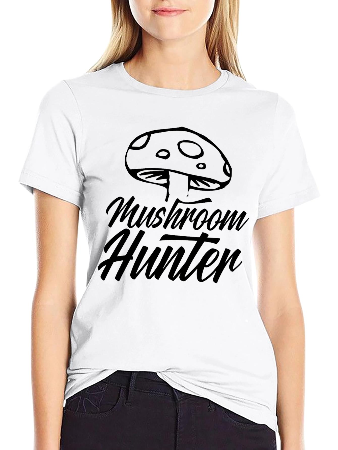 Mushroom Hunter Graphic T-Shirt