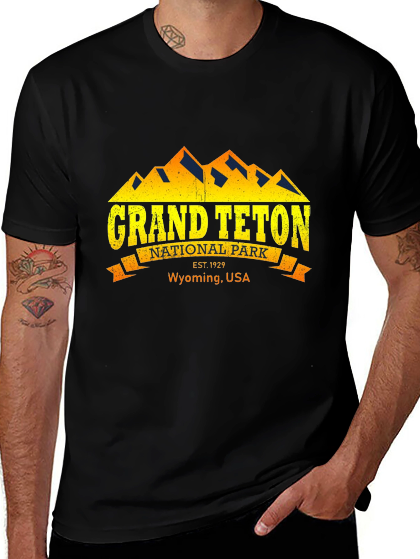 Grand Teton National Park T-Shirt - Wyoming USA