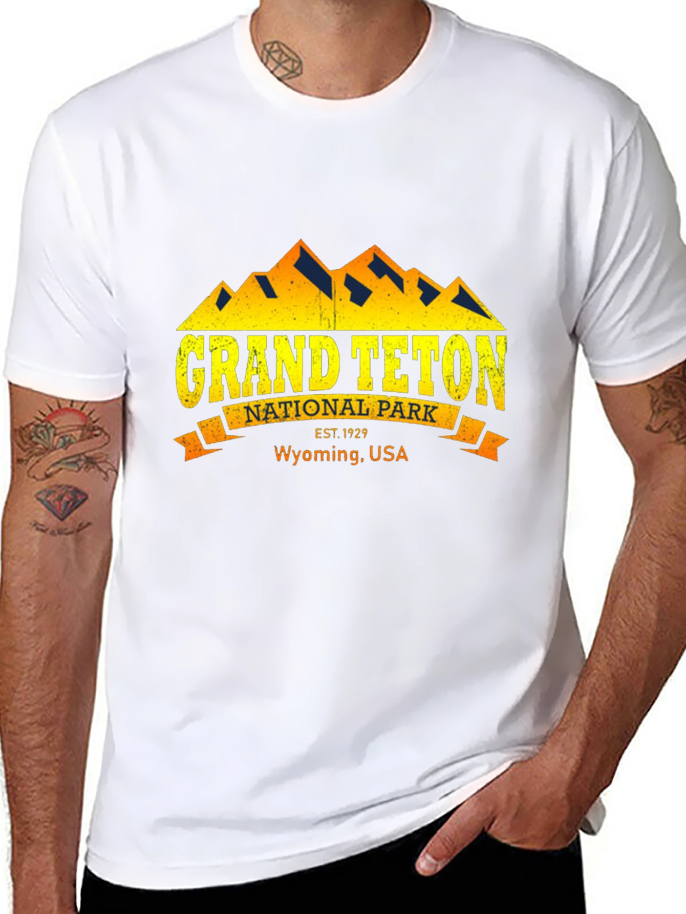 Grand Teton National Park T-Shirt - Wyoming USA