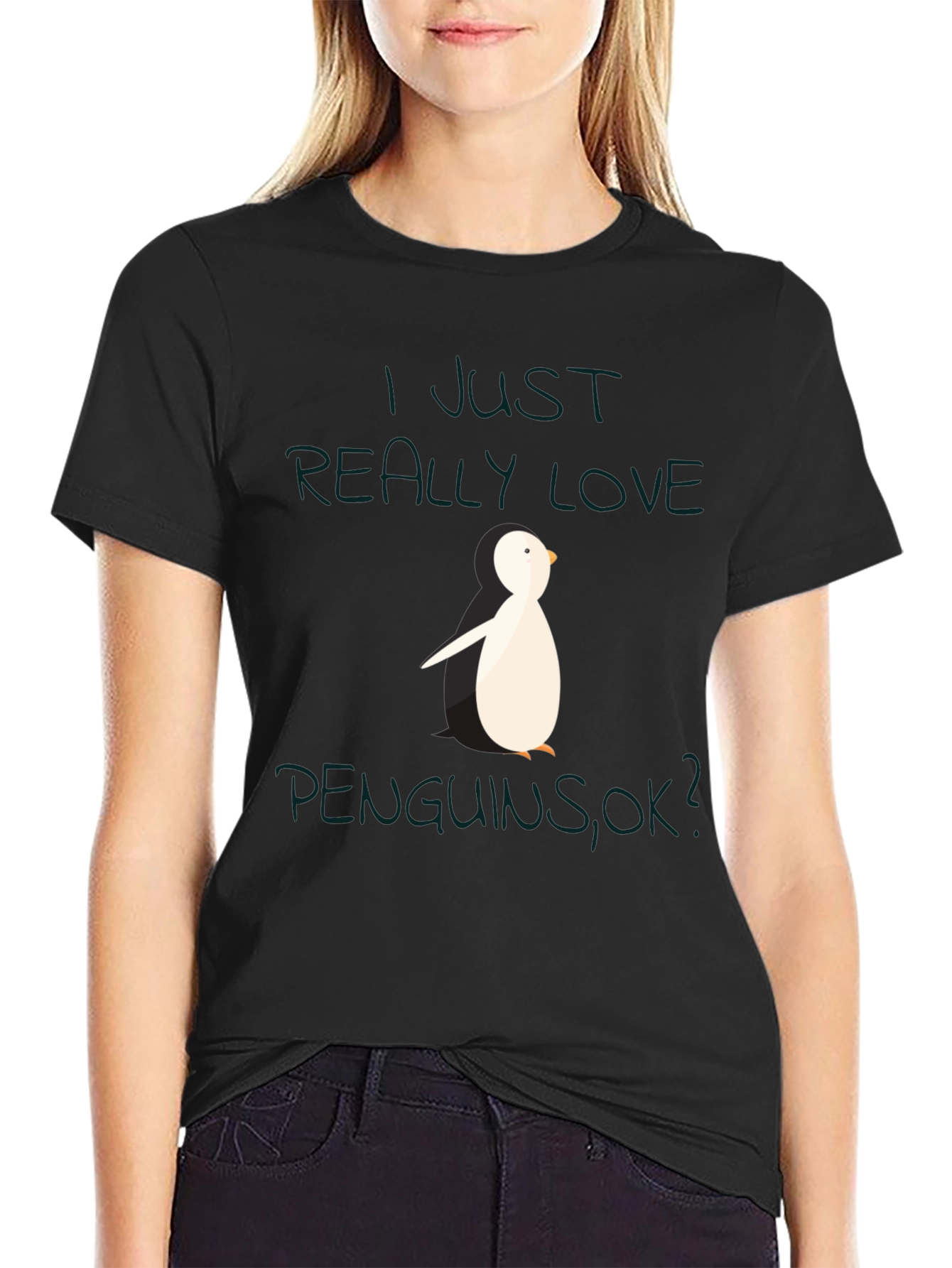Penguin Lover T-Shirt - Cute Cartoon Design