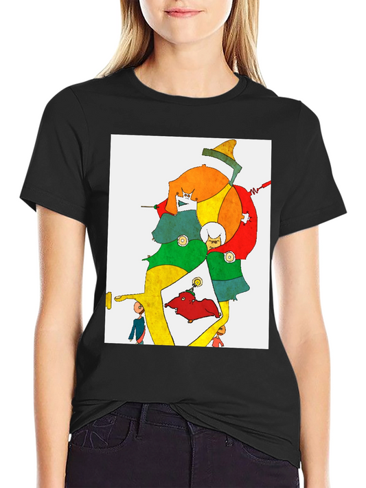 Abstract Art Graphic Tee - Unique Design