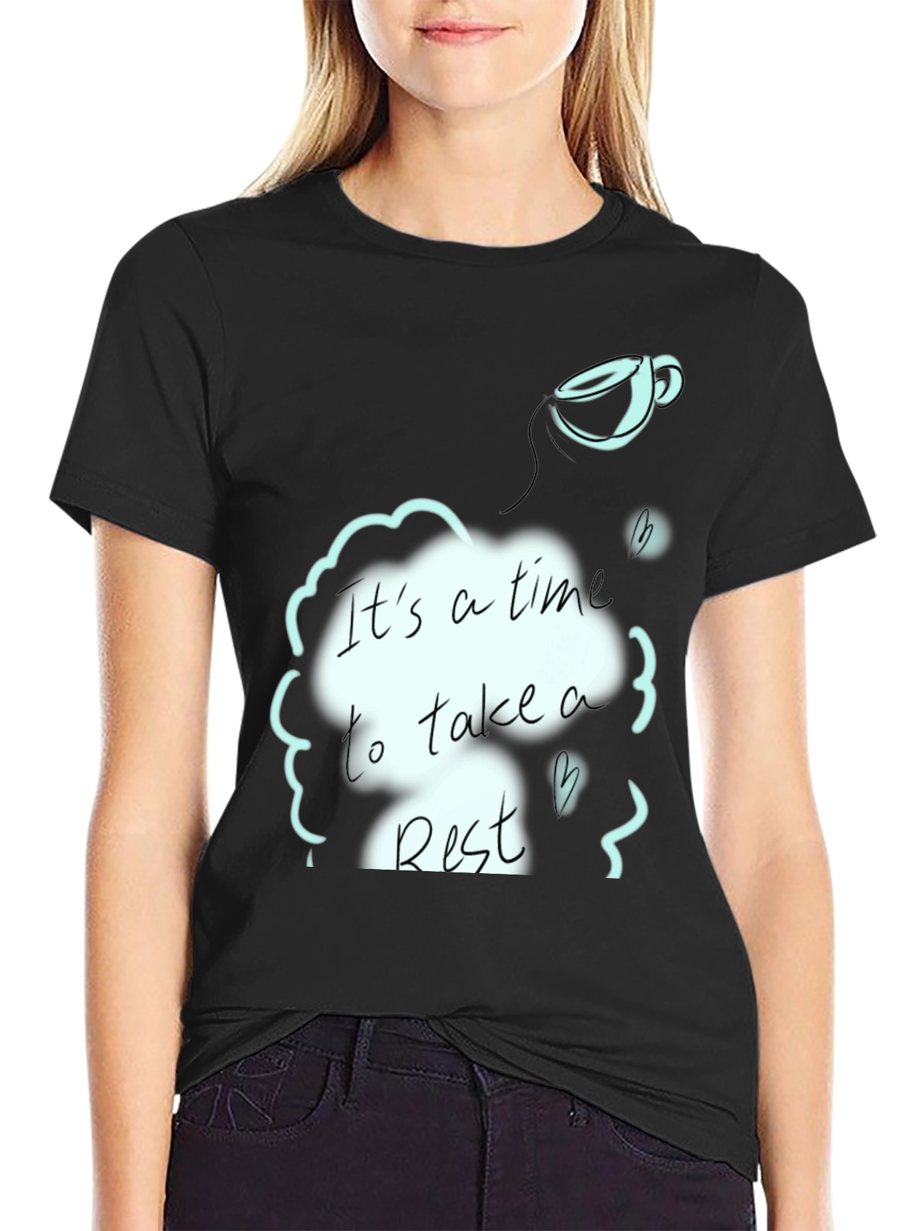 Relaxation T-Shirt - Time to Rest Graphic Tee