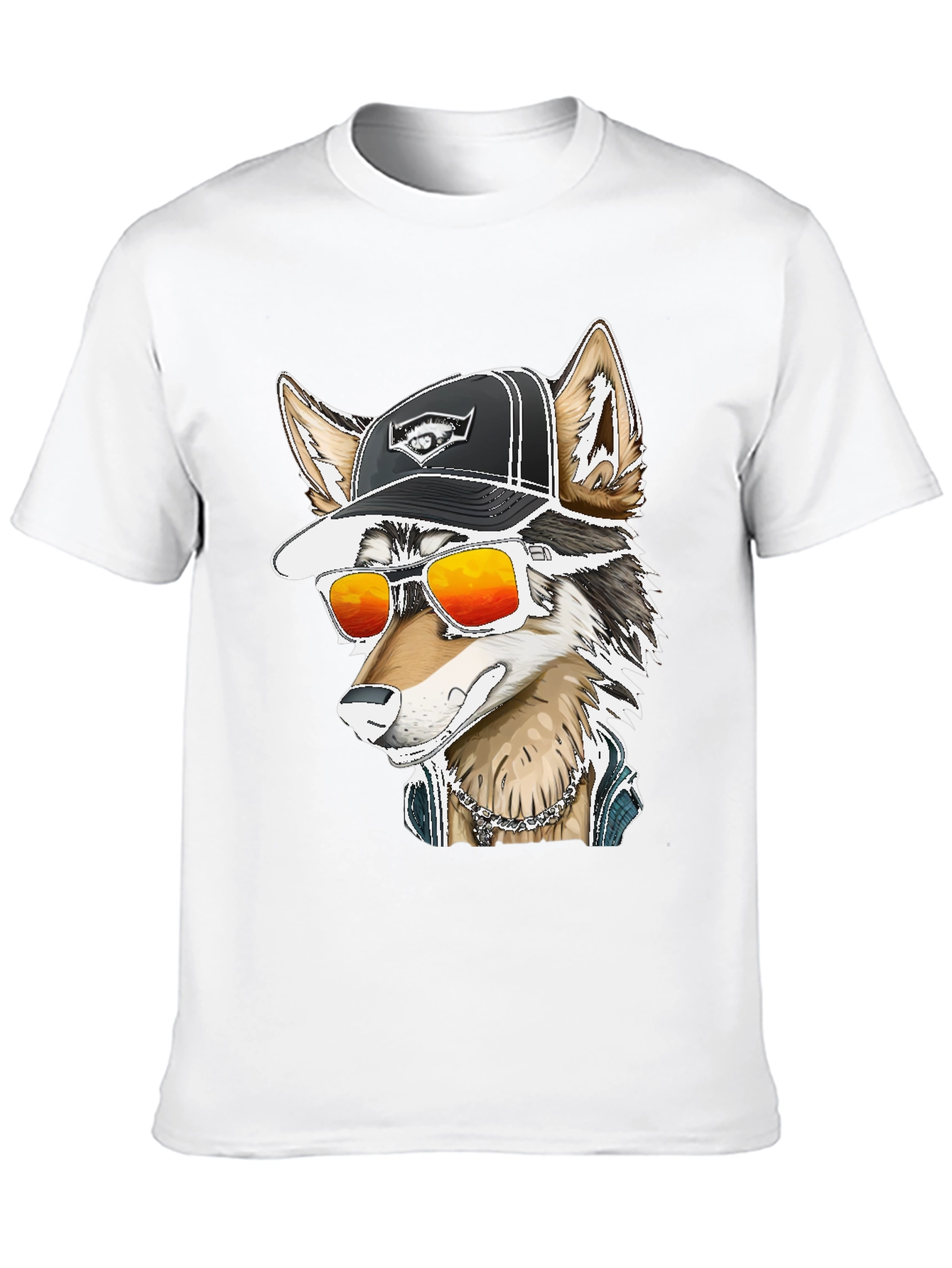 Cool Coyote Black T-Shirt