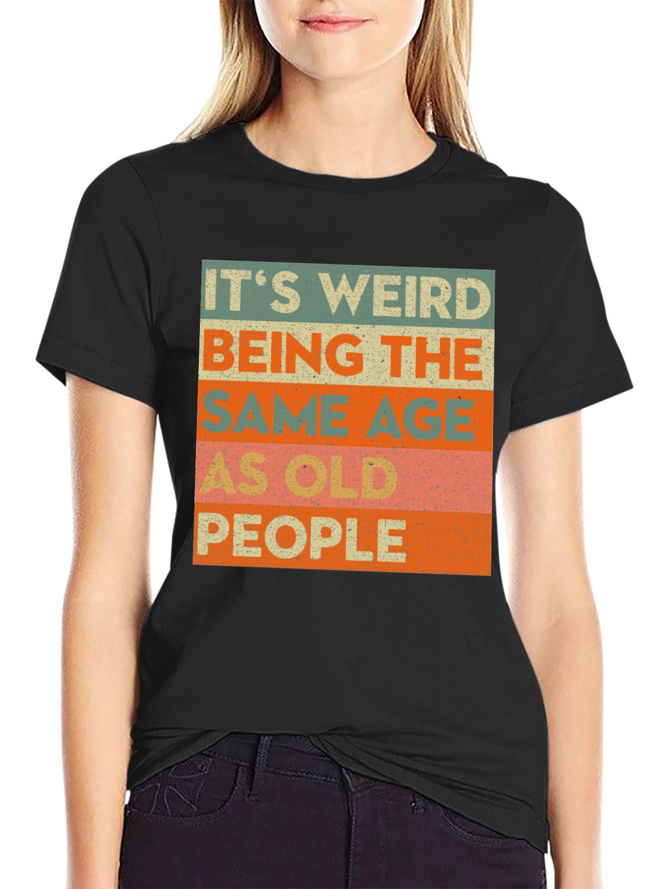 Funny Old People T-Shirt Novelty Humor Tee
