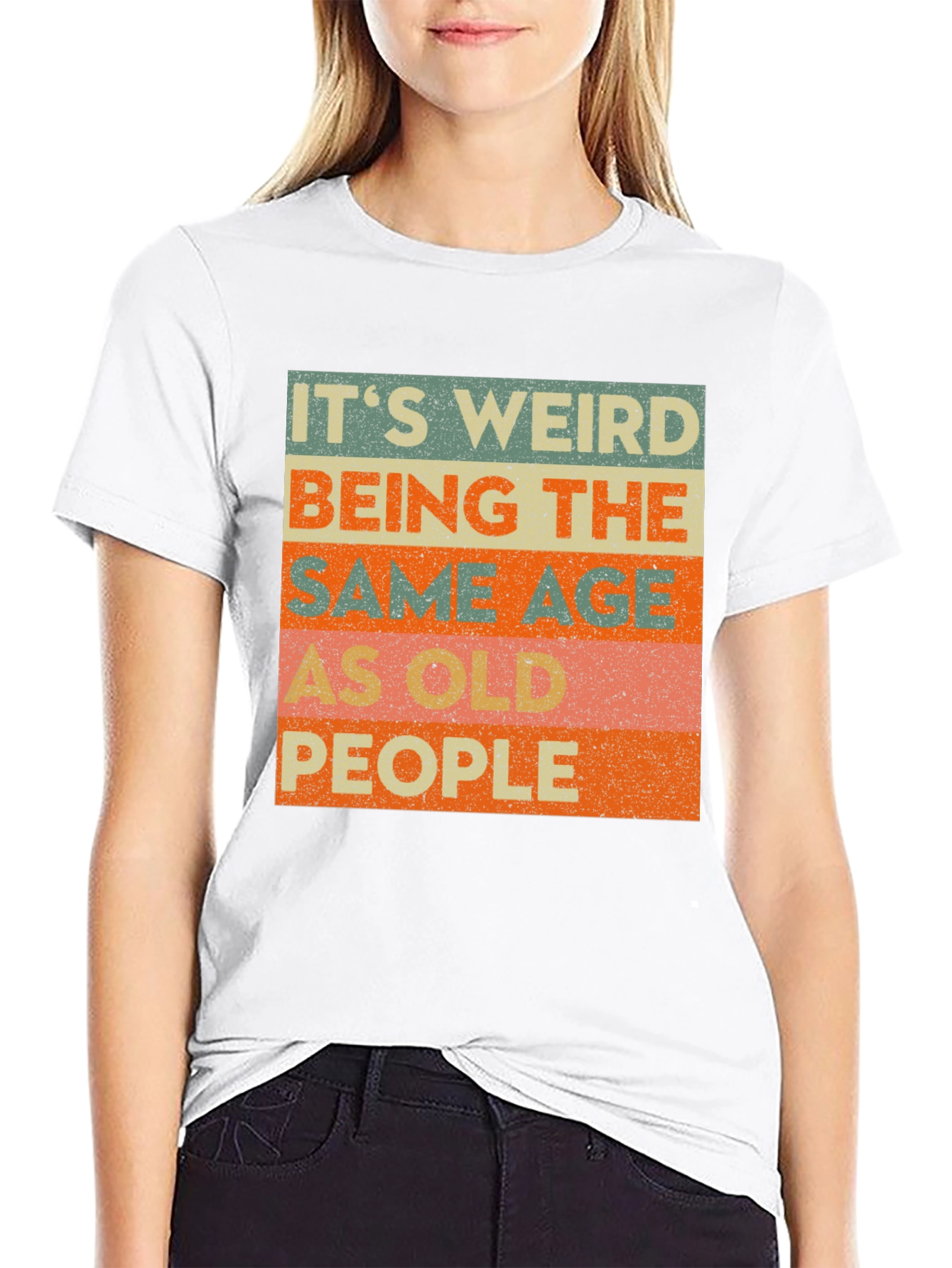 Funny Old People T-Shirt Novelty Humor Tee