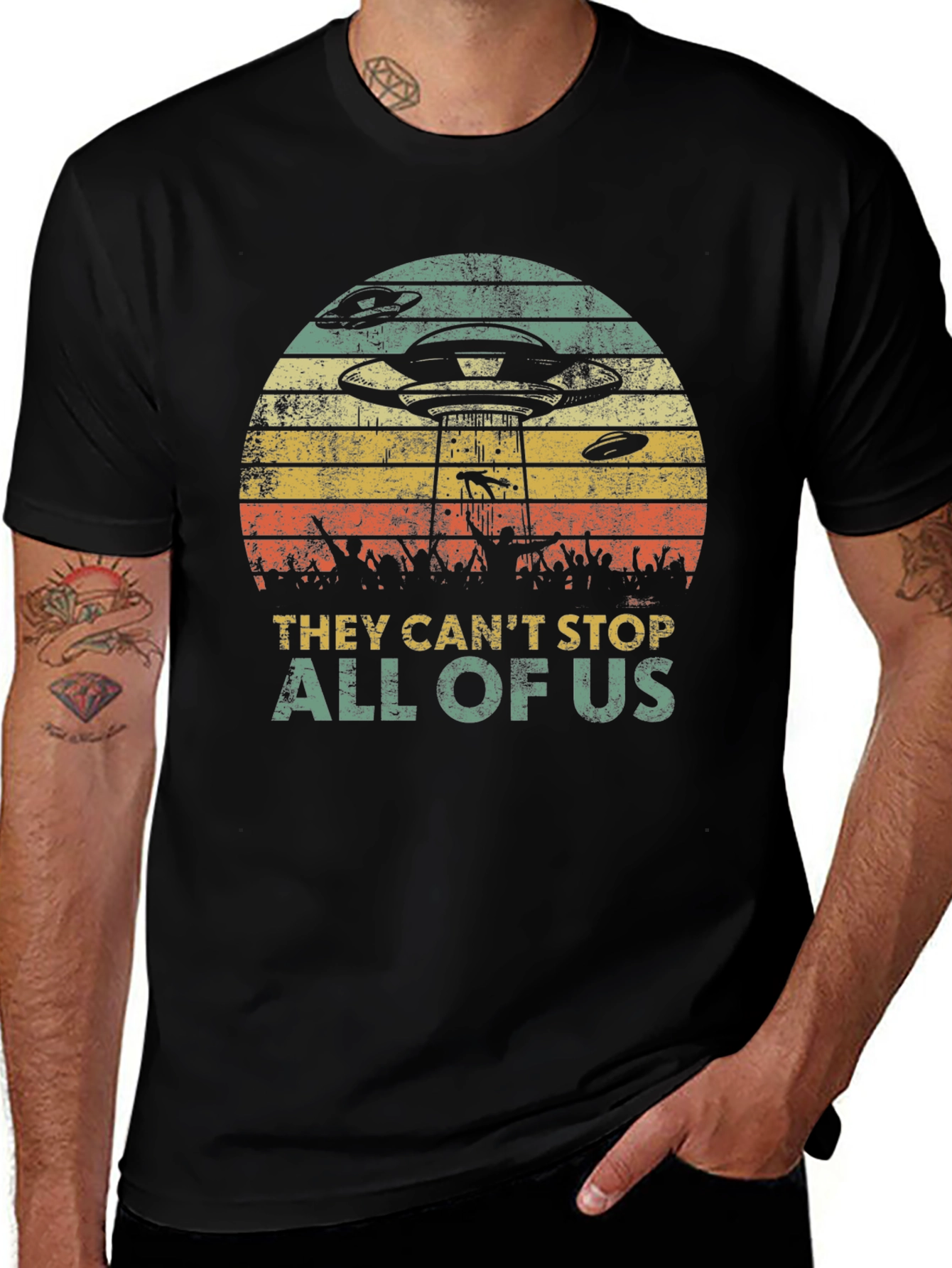They Cant Stop All Of Us Graphic Tee