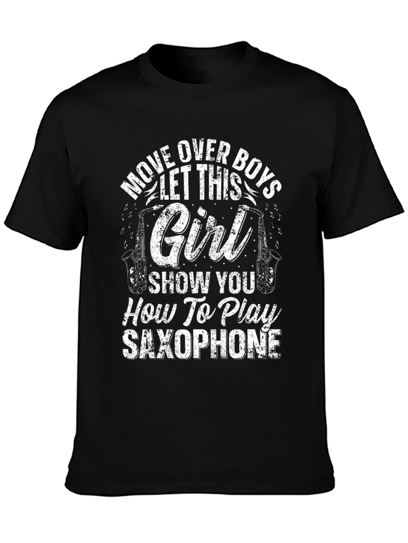 Saxophone Girl T-Shirt