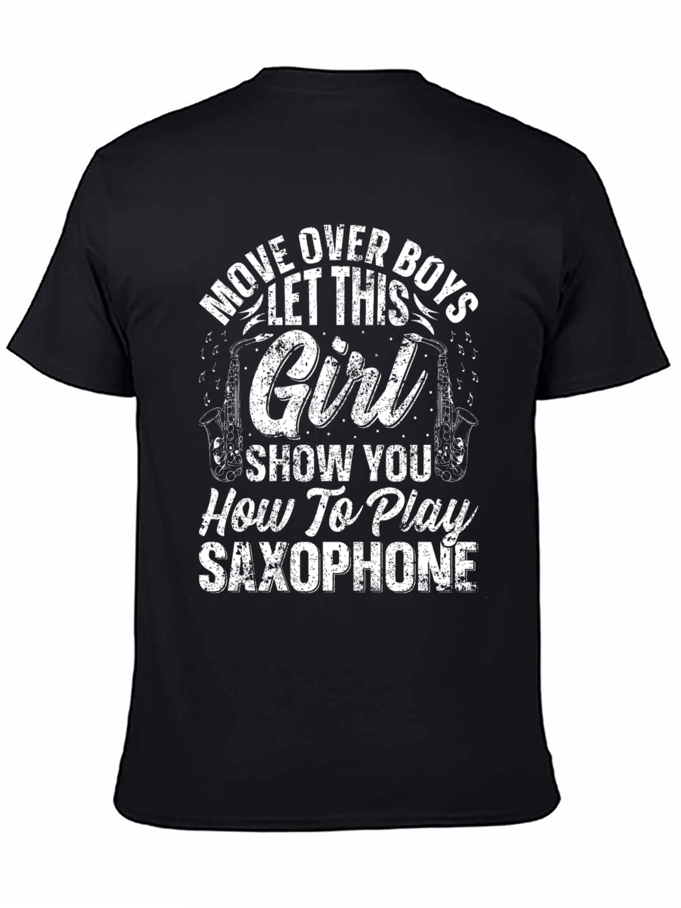 Saxophone Girl T-Shirt