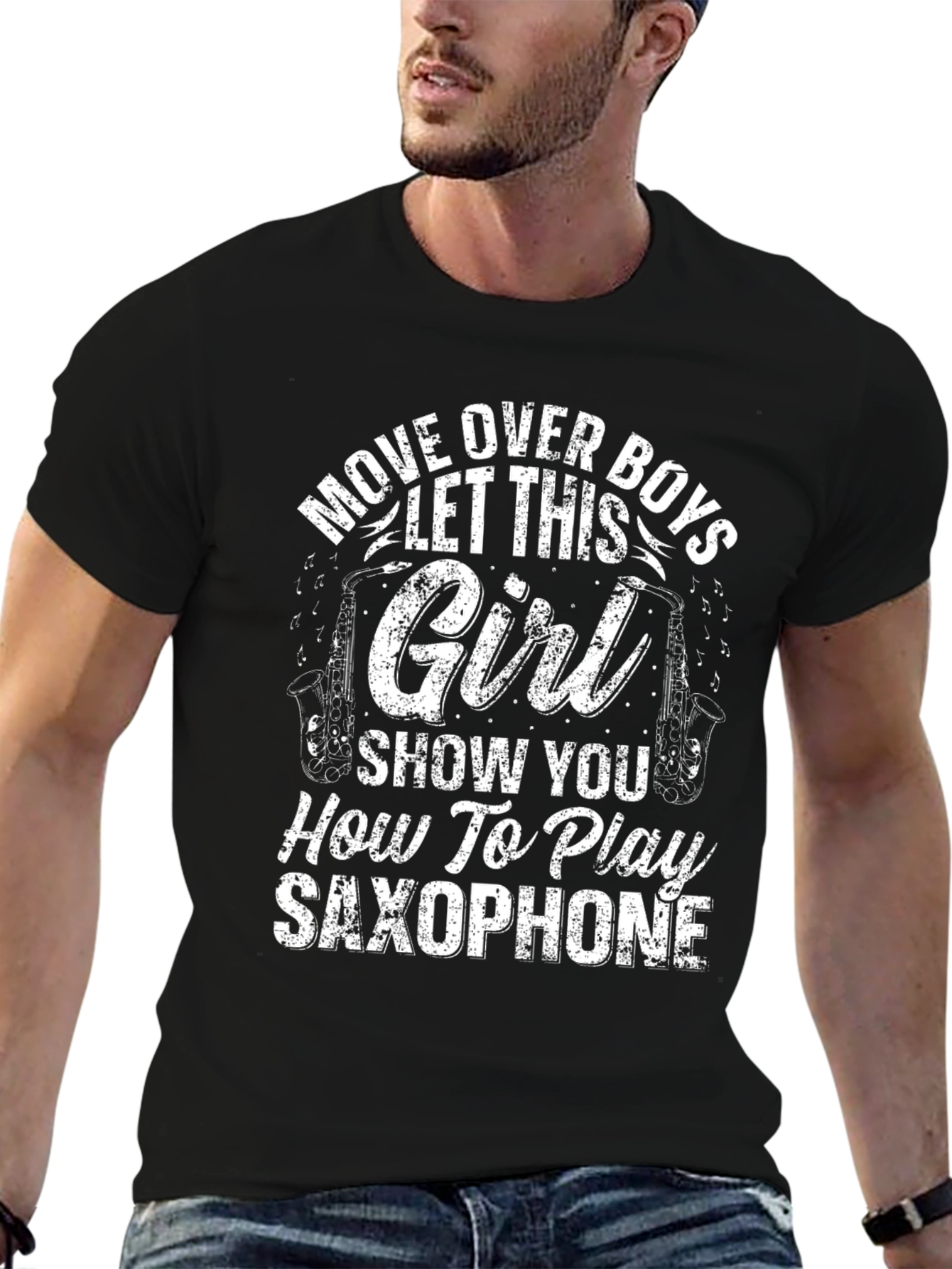 Saxophone Girl T-Shirt