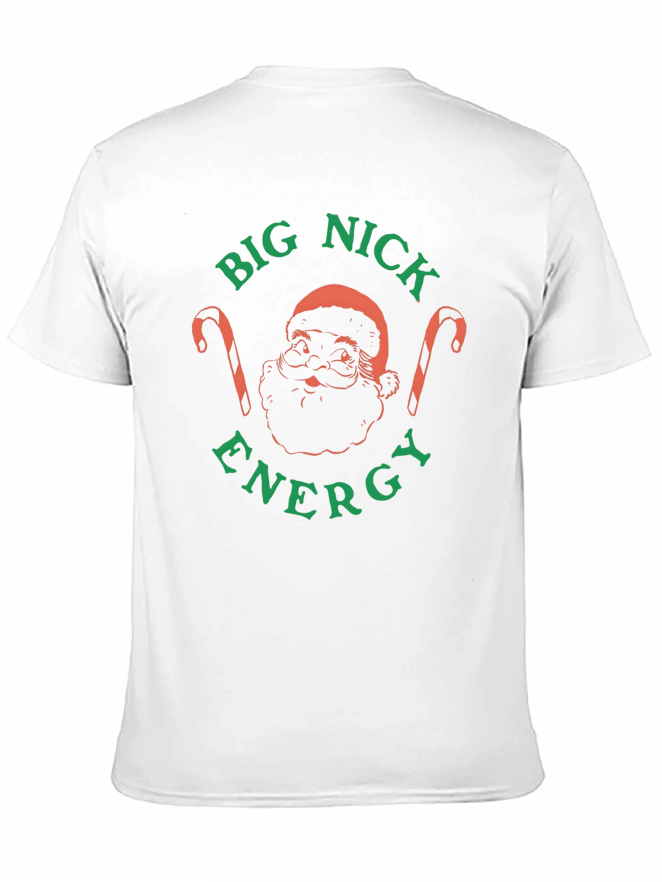 Big Nick Energy Santa T-Shirt - Holiday Fun