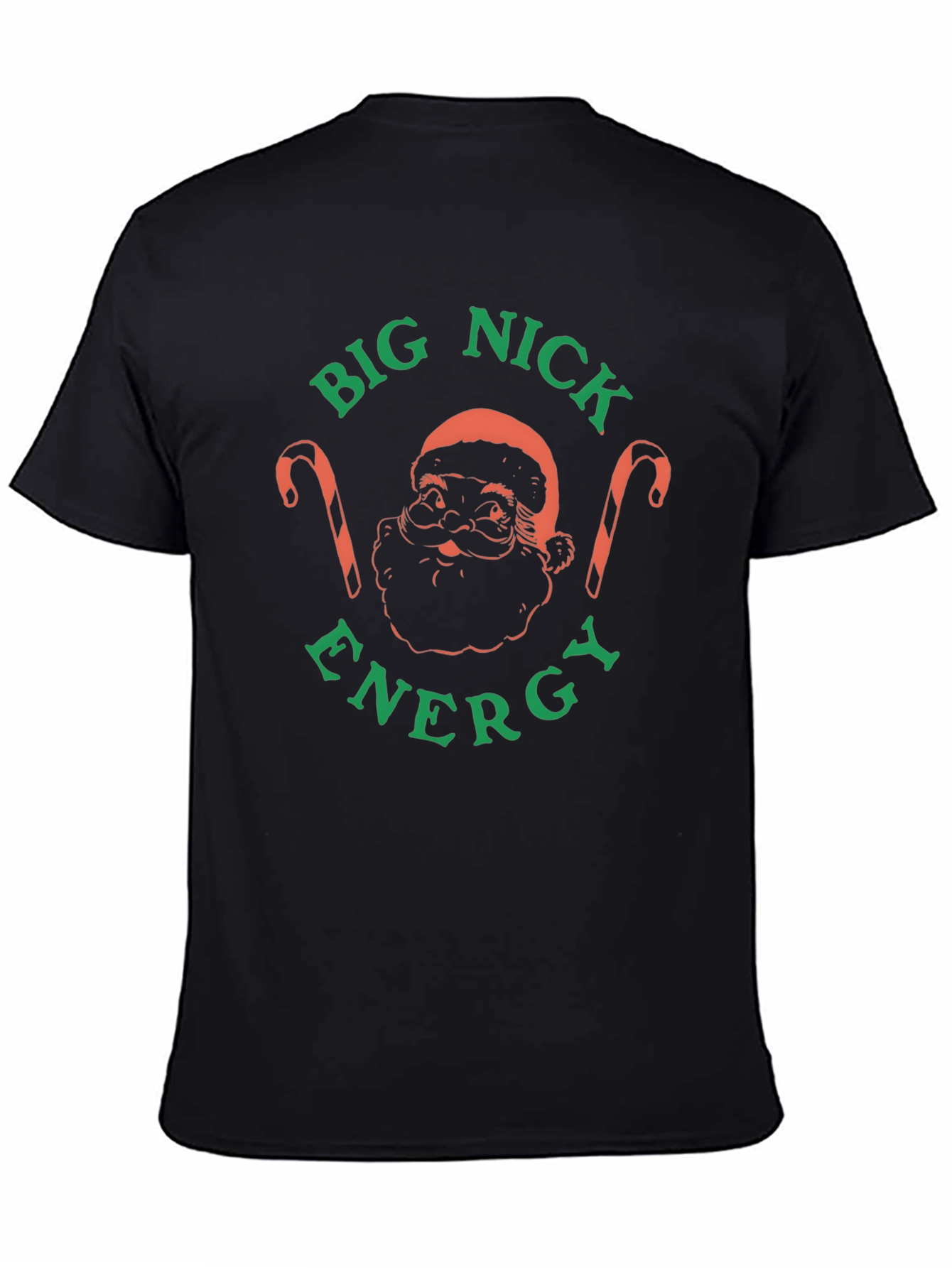 Big Nick Energy Santa T-Shirt - Holiday Fun