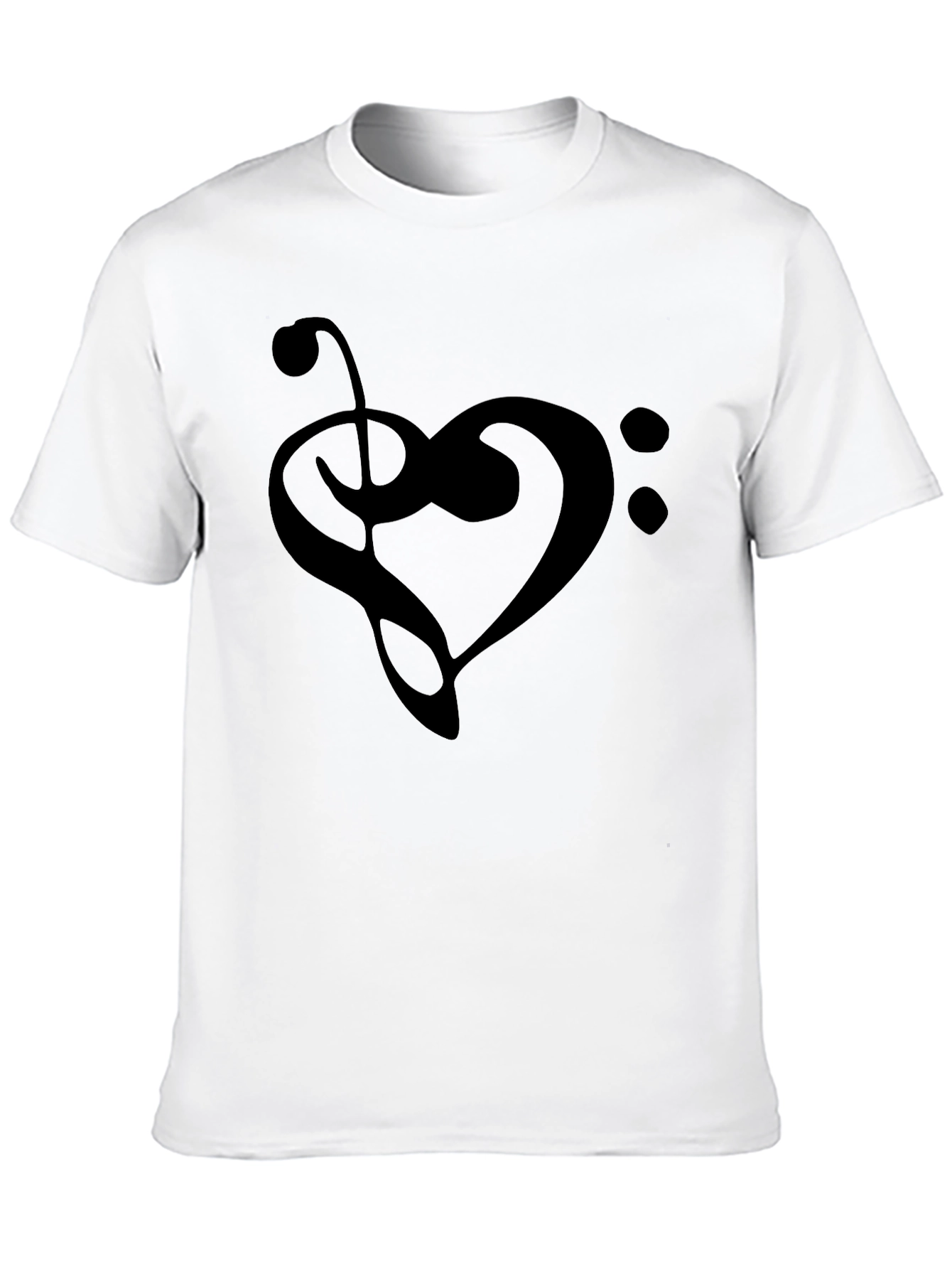 Musical Heart T-Shirt - Express Your Passion