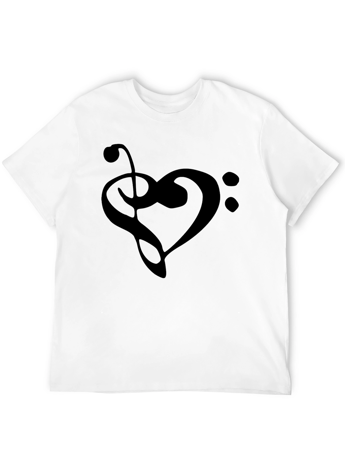 Musical Heart T-Shirt - Express Your Passion