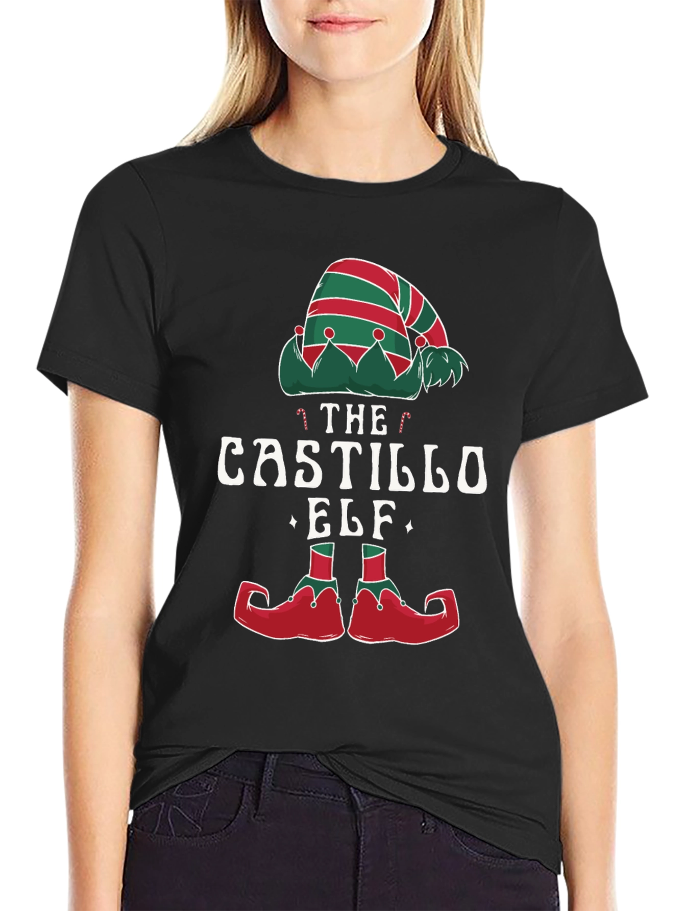 Castillo Elf Christmas T-Shirt