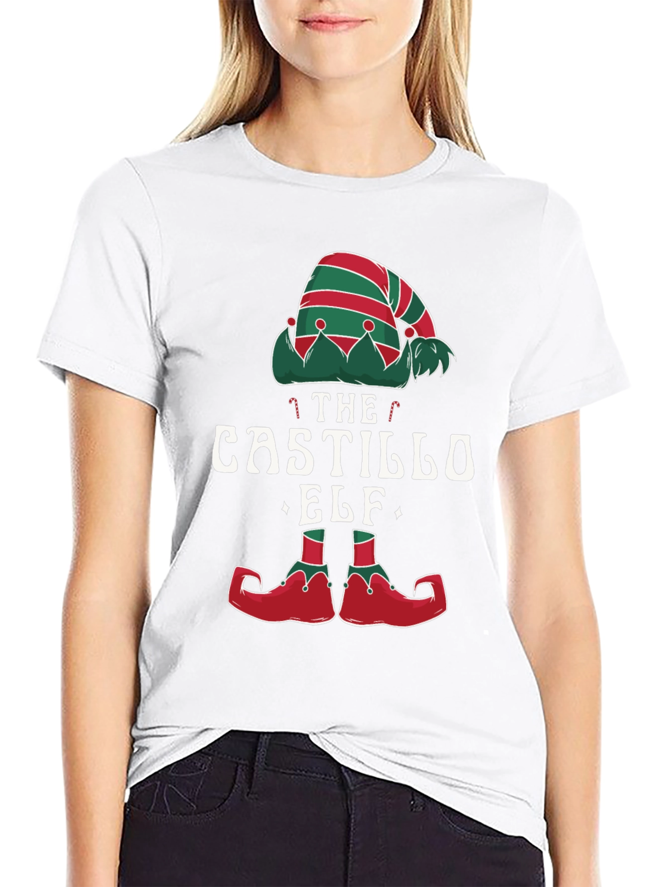 Castillo Elf Christmas T-Shirt