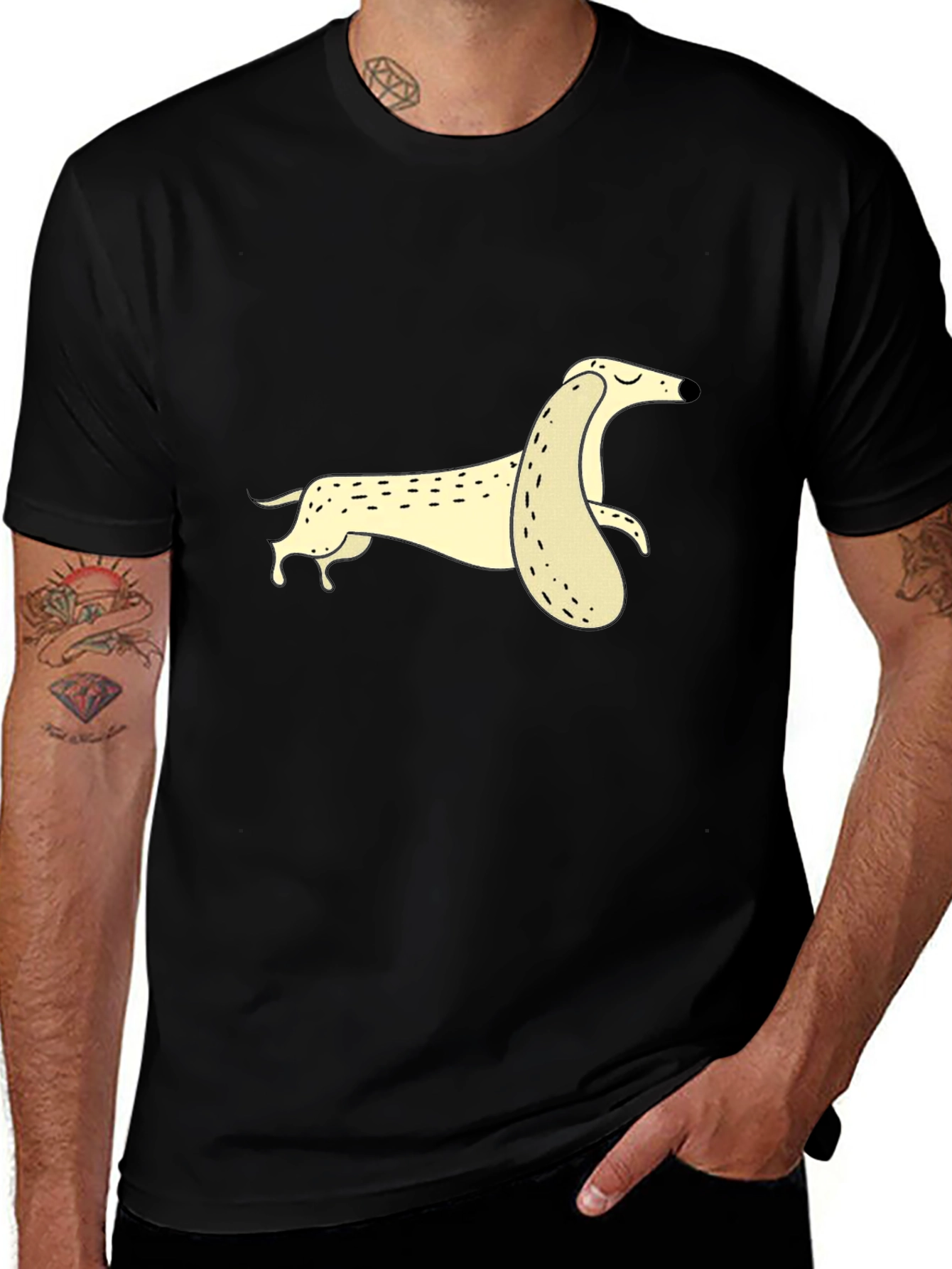 Dachshund Graphic Tee - Unisex Casual T-Shirt