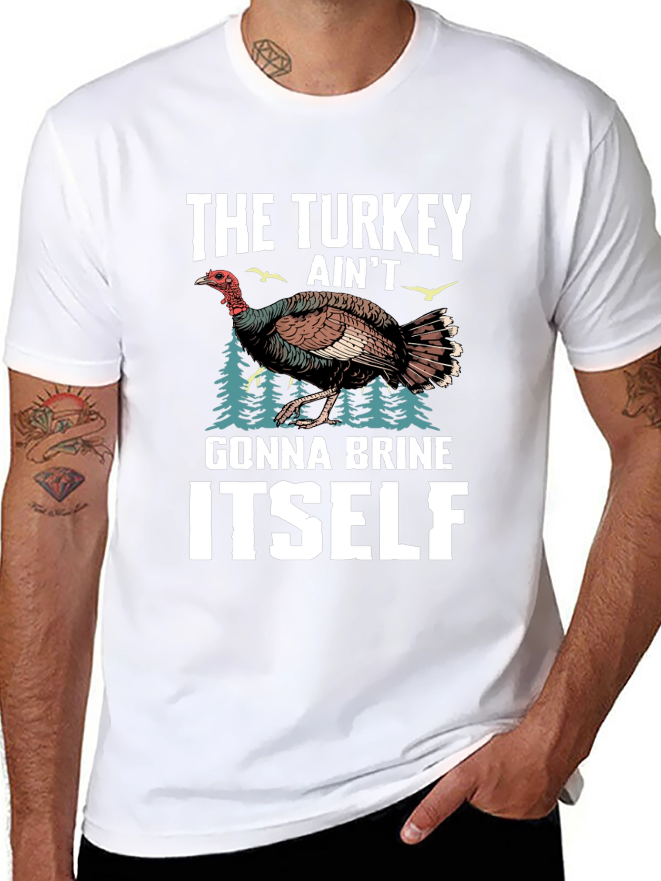Turkey Brine T-Shirt Funny Thanksgiving Tee