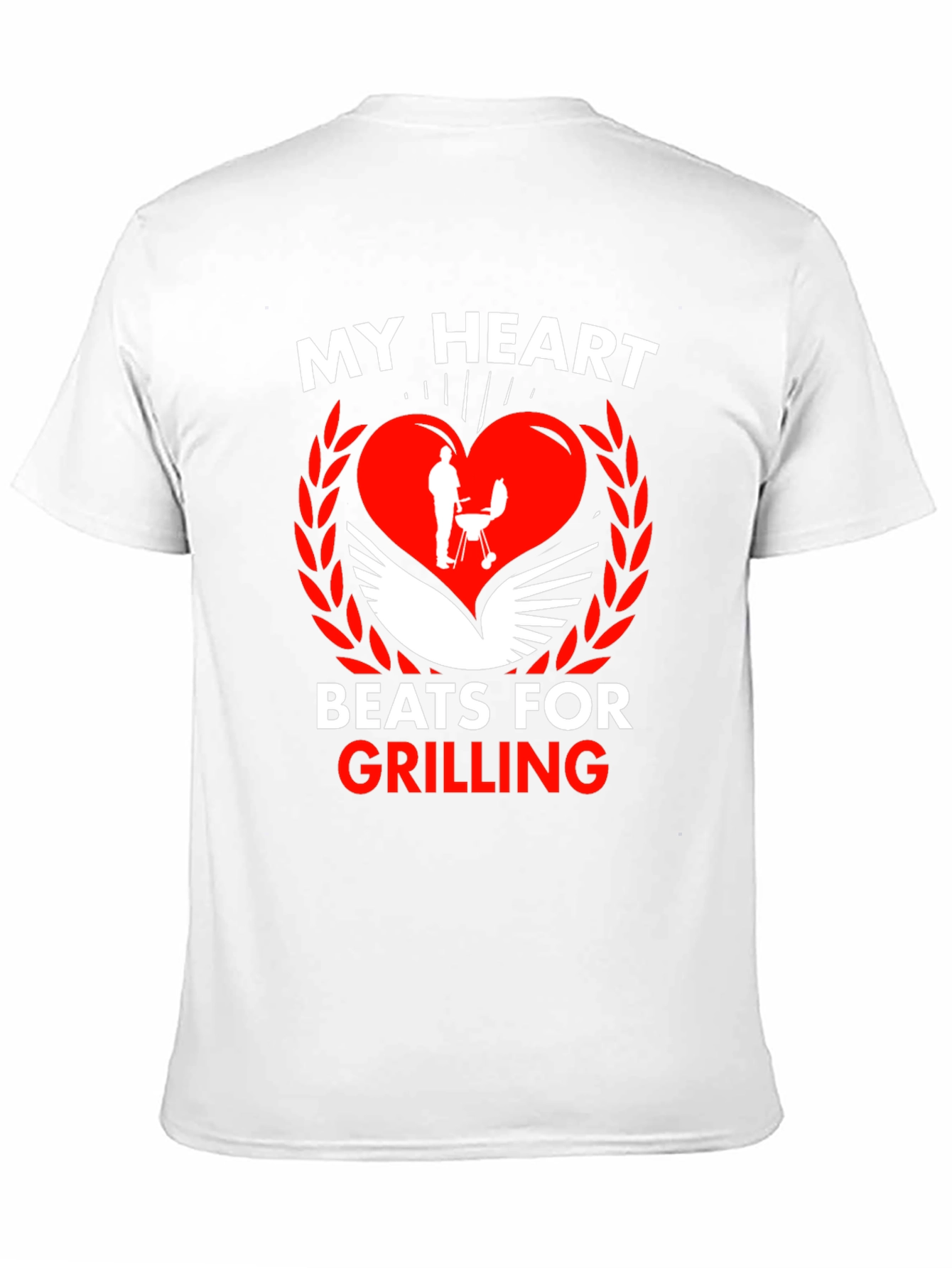 My Heart Beats for Grilling T-Shirt