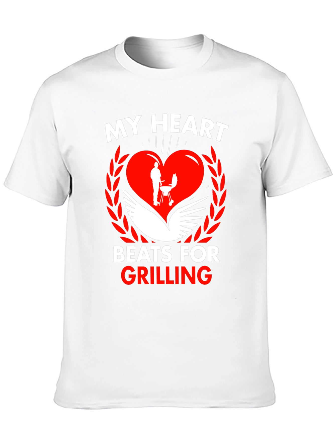 My Heart Beats for Grilling T-Shirt