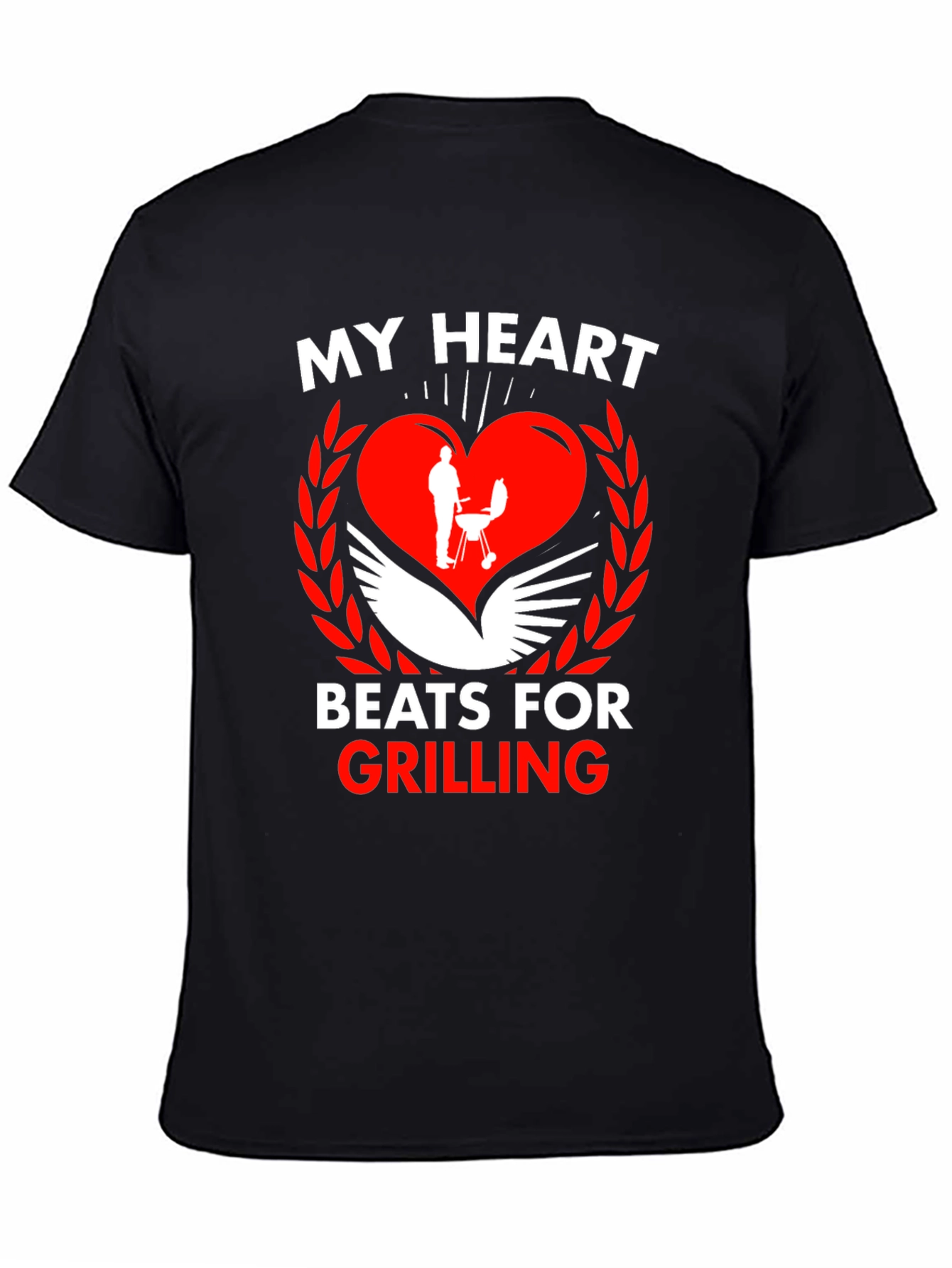 My Heart Beats for Grilling T-Shirt